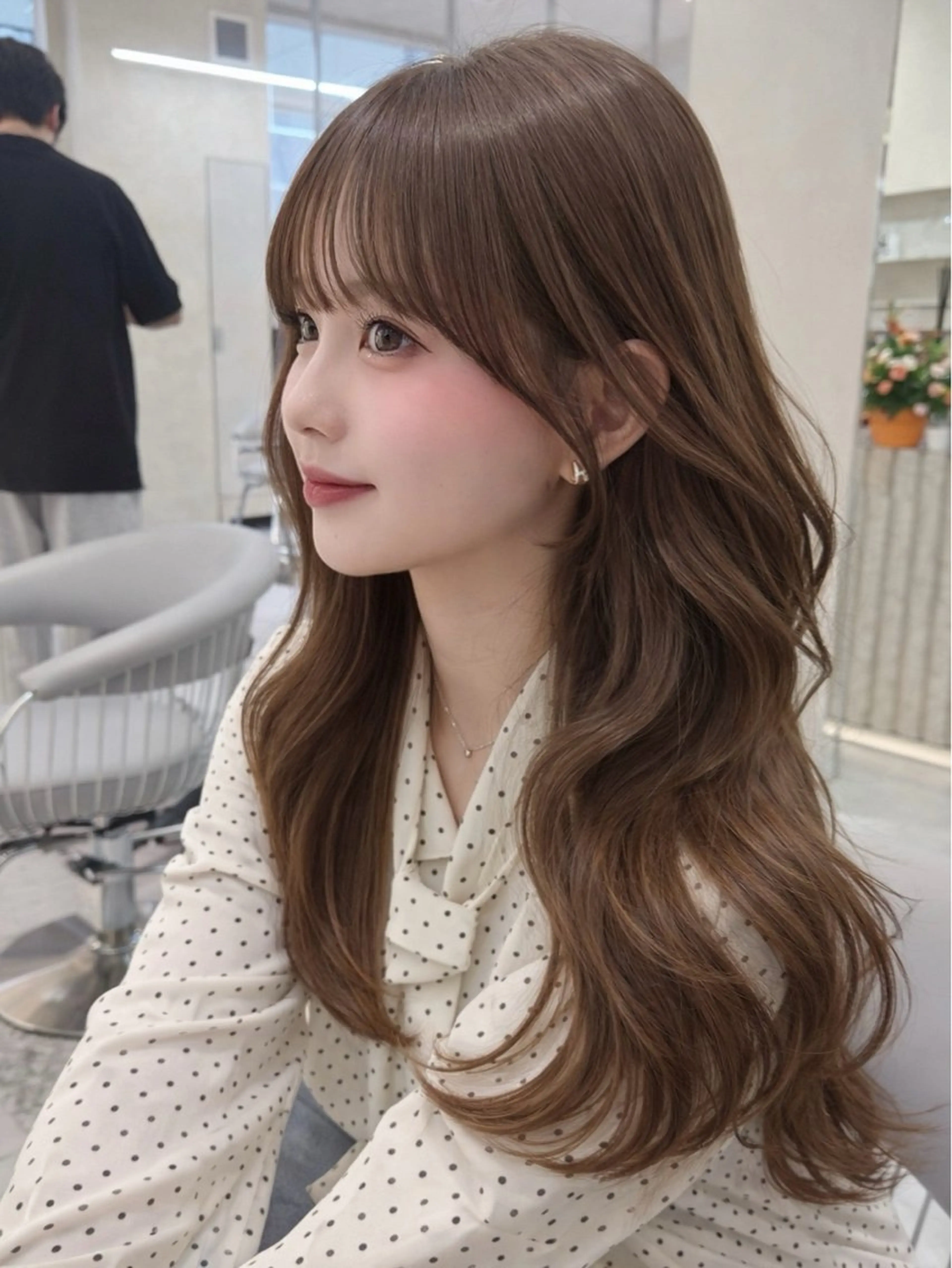 【✨️新規限定✨️】ブリーチ無しダブルカラー＆似合わせカット＆3stepトリートメント🌈の写真