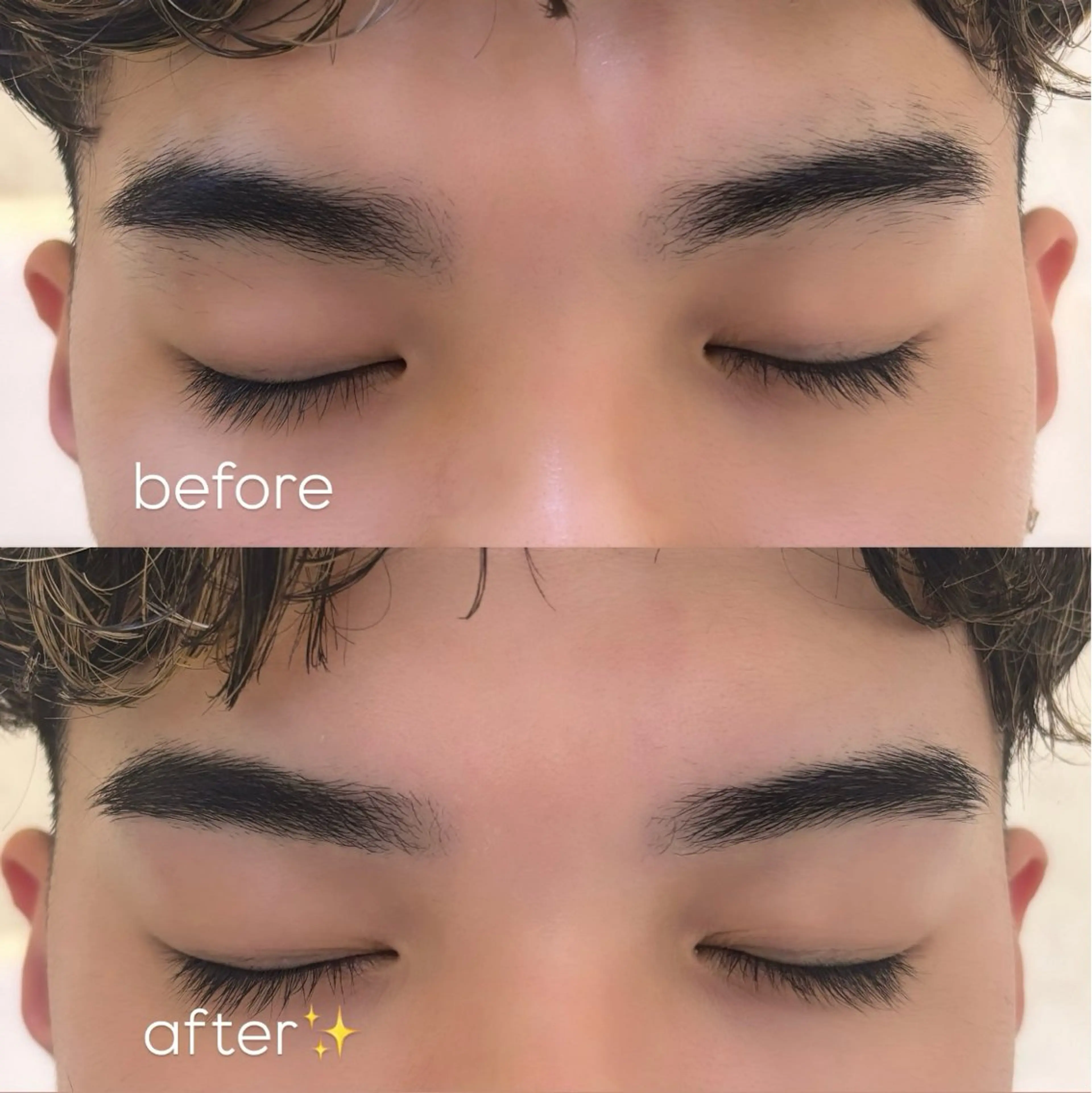 アイブロウ ワックス脱毛 似合わせまつ毛パーマ ★Ran★相模大野のマツエク・マツパデザイン