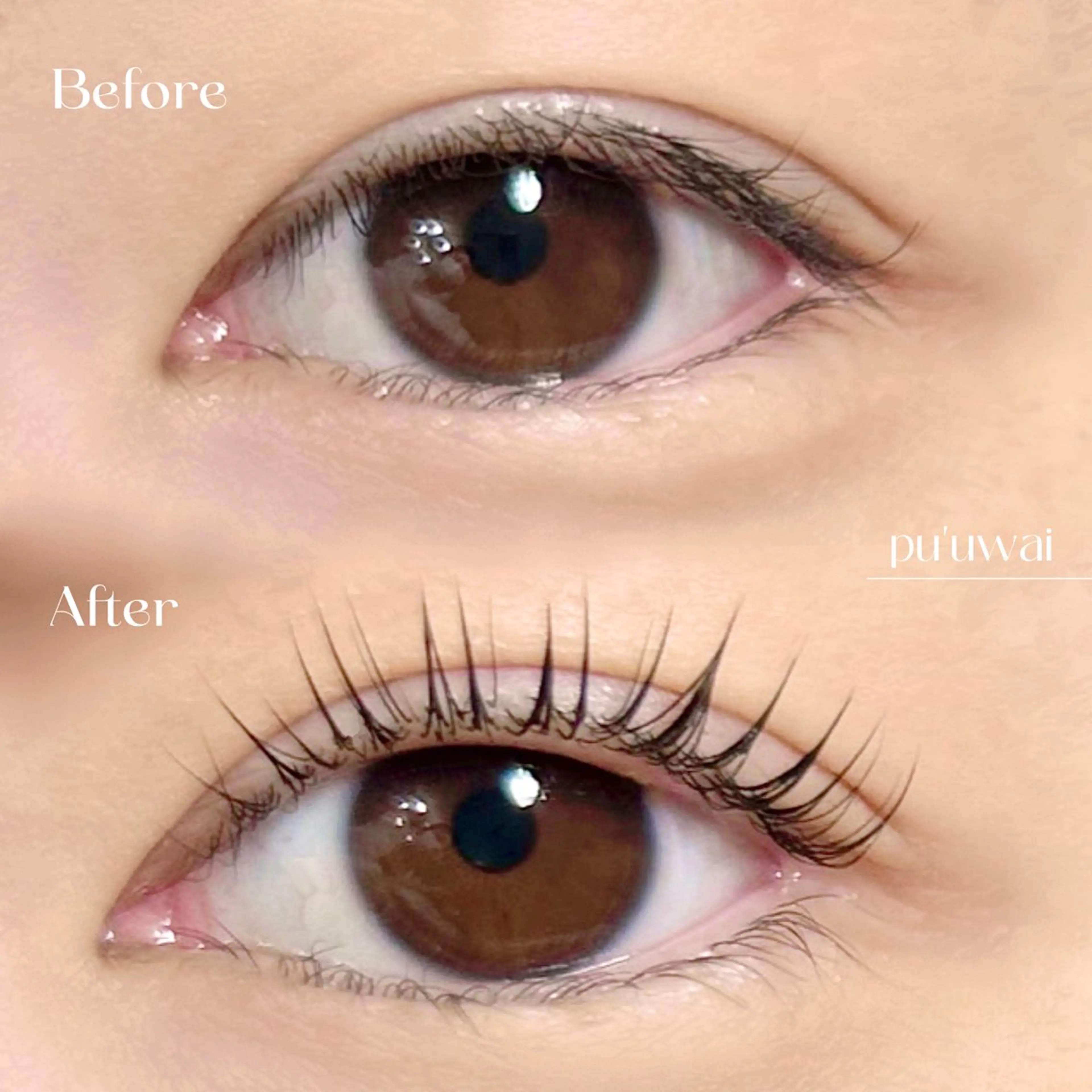 マツエク・マツパ 一重×まつ毛パーマ 【Pu'uwai】 ricoのマツエク・マツパデザイン