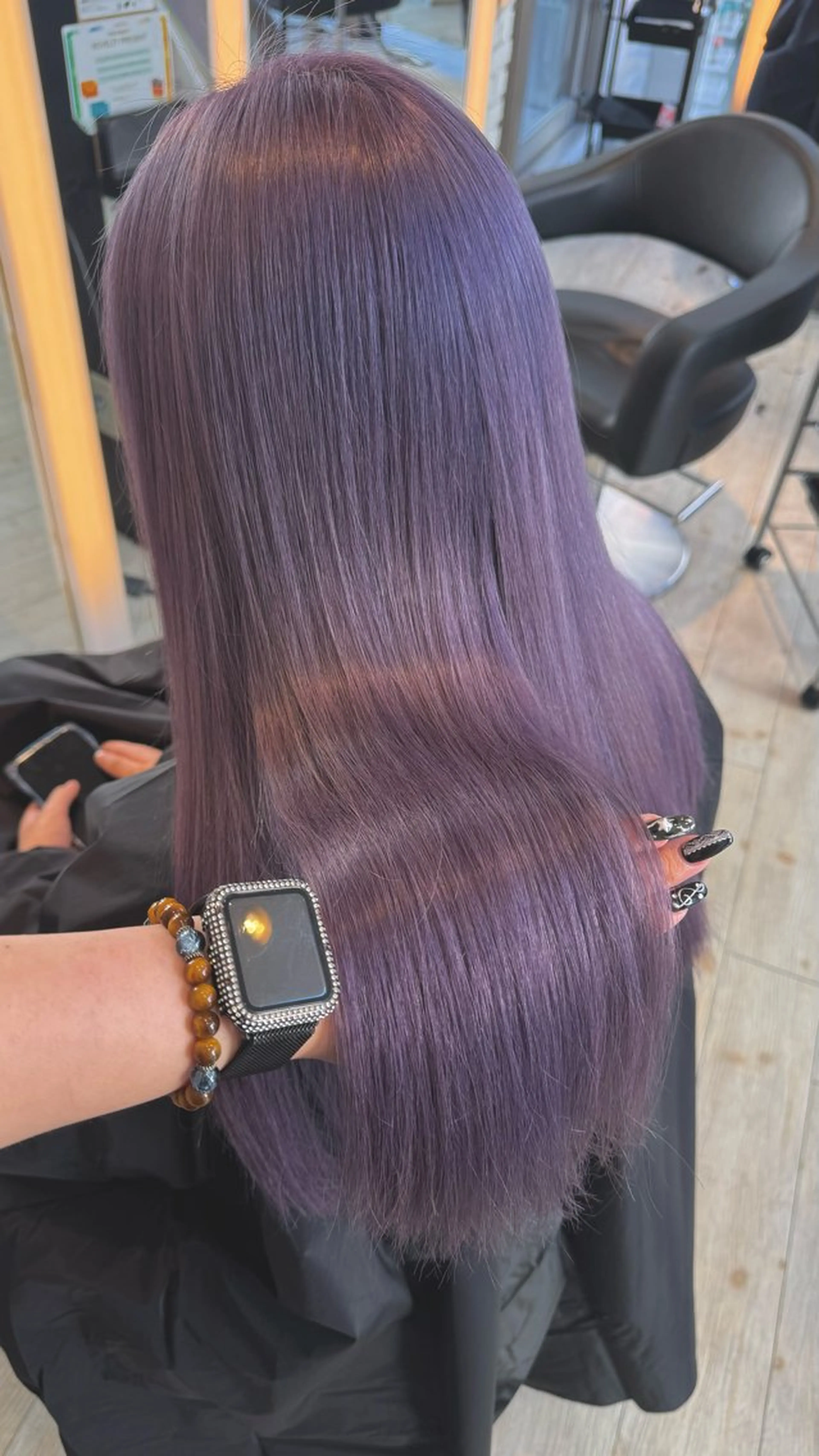 ロング カラー カット ヘアカラー トリートメント rinko/メンズ/ ブリーチカラー/栄のヘアスタイル