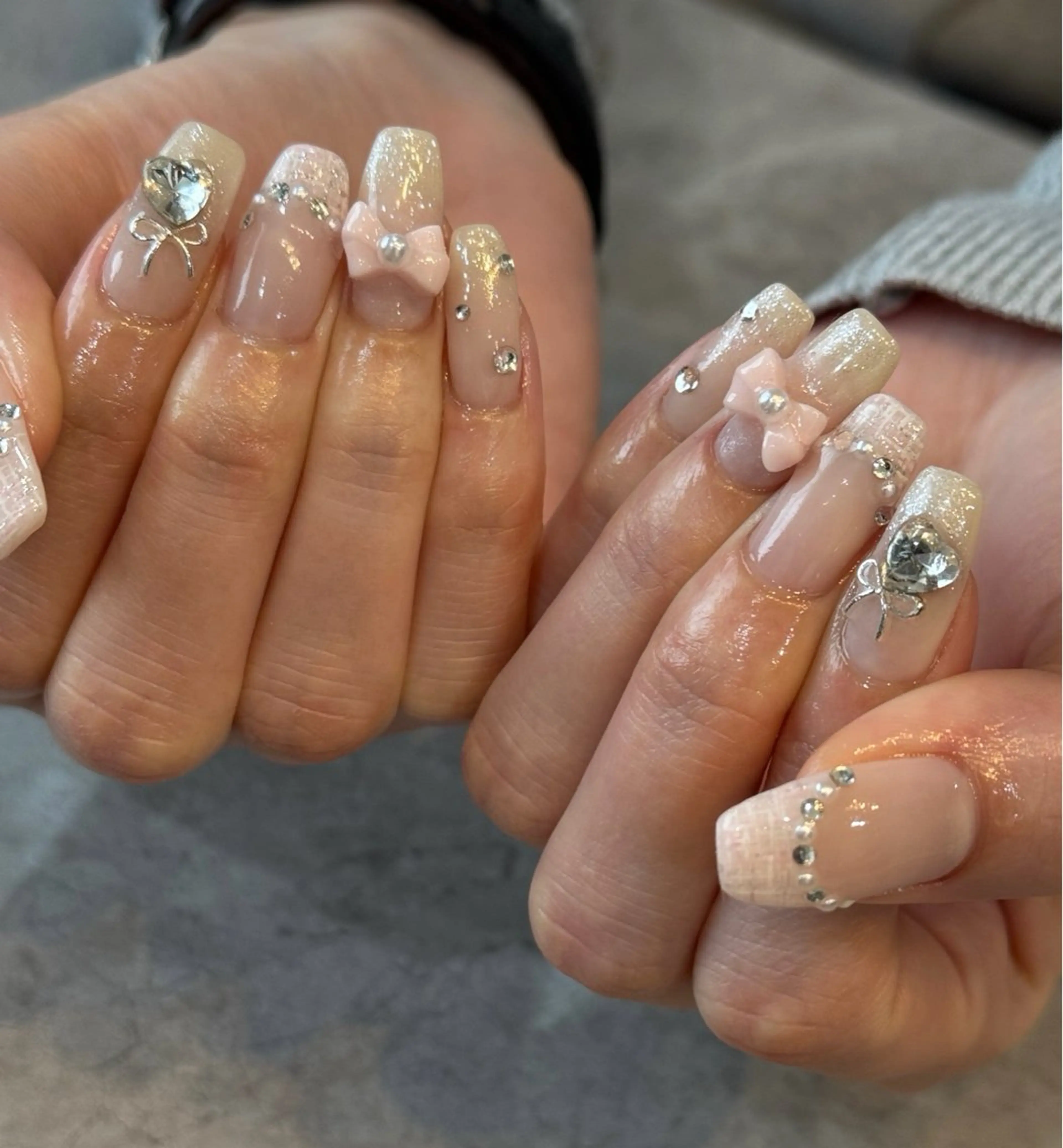 ネイル ツイードネイル ハンドネイル Blé nailのネイルデザイン