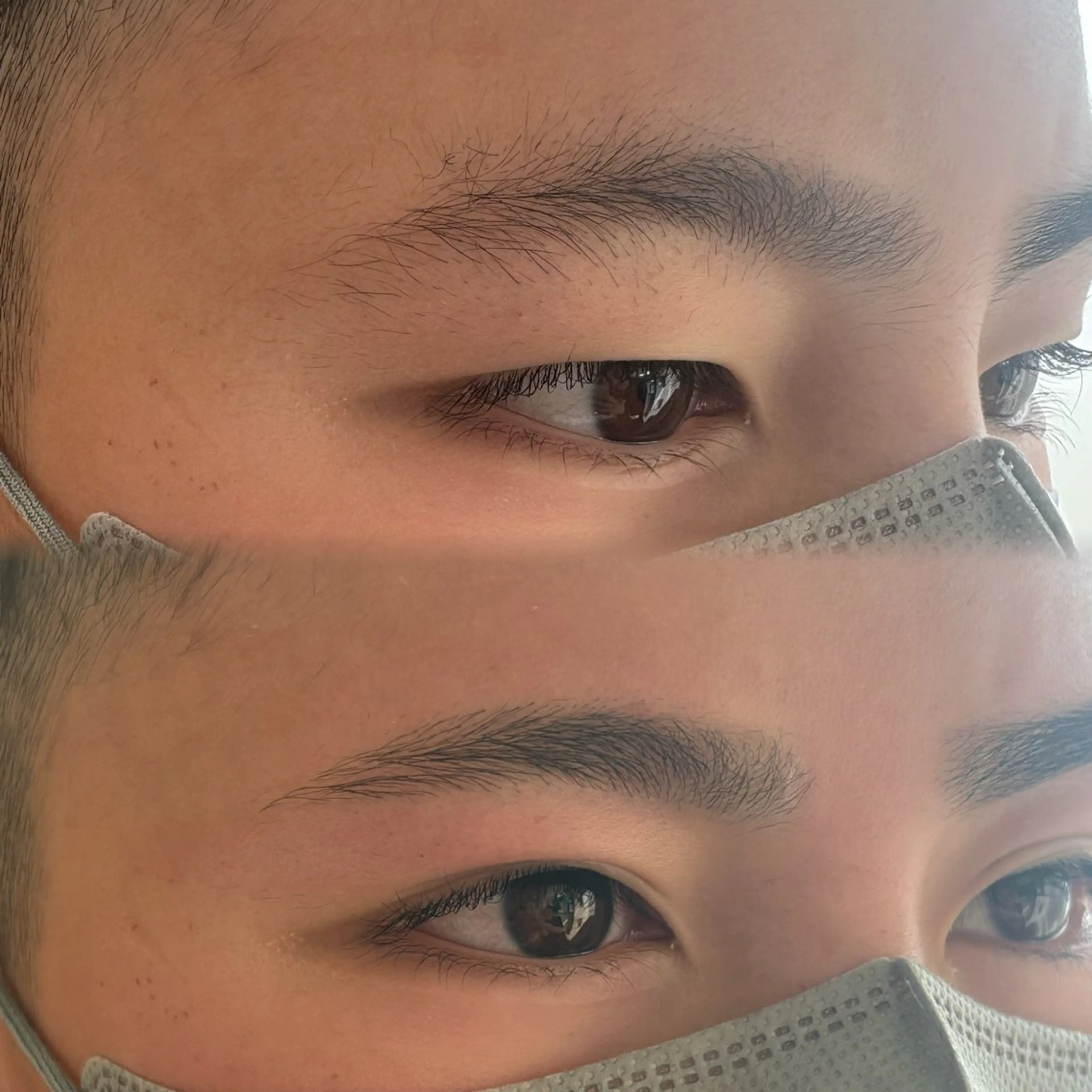 アイブロウ メンズアイブロウ ワックス脱毛 眉カット その他(アイブロウ) 楠橋 凛花のマツエク・マツパデザイン