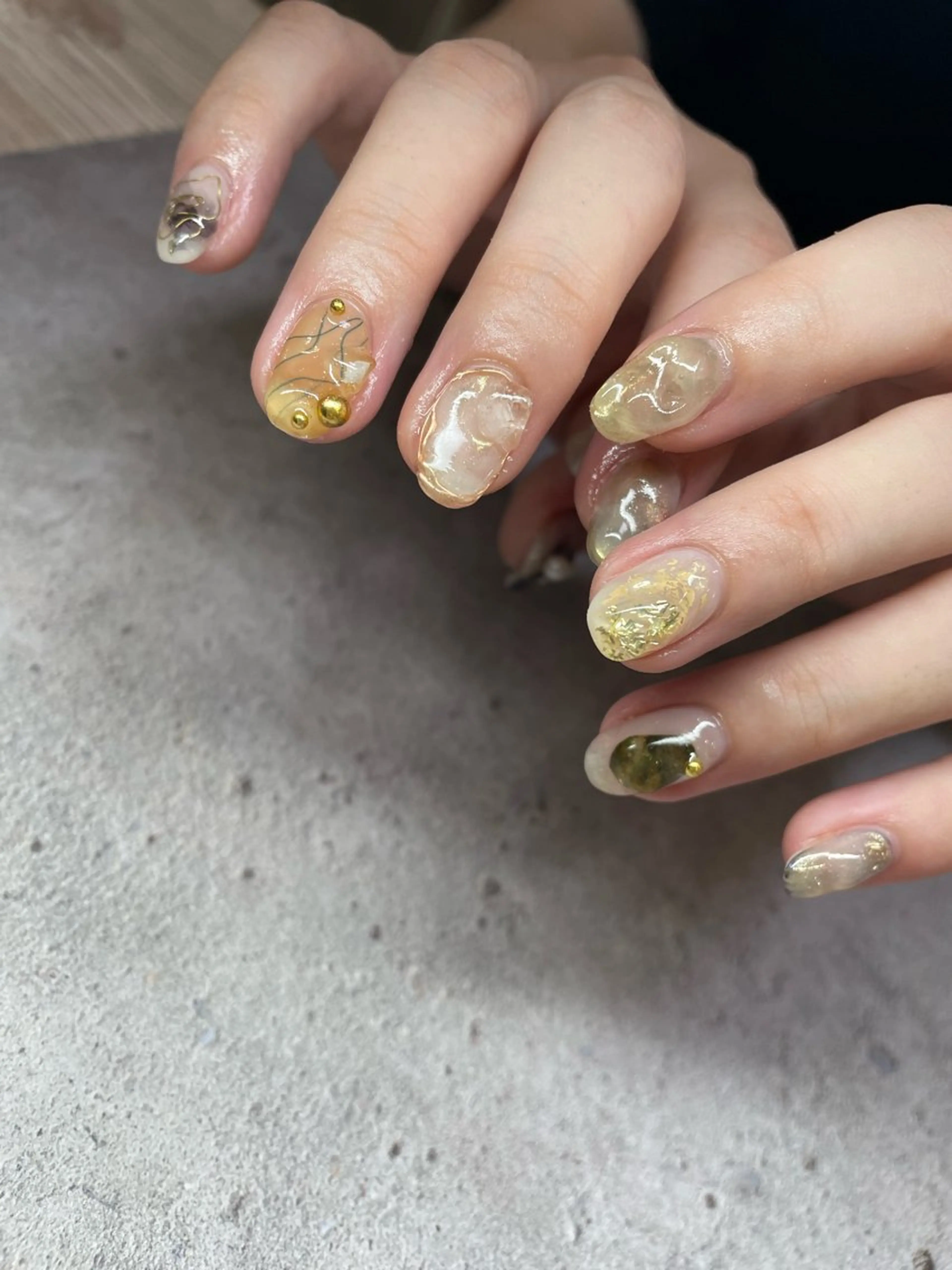 ネイル ハンドネイル フットネイル 🌕akuri🌖 渋谷/nuanceのネイルデザイン