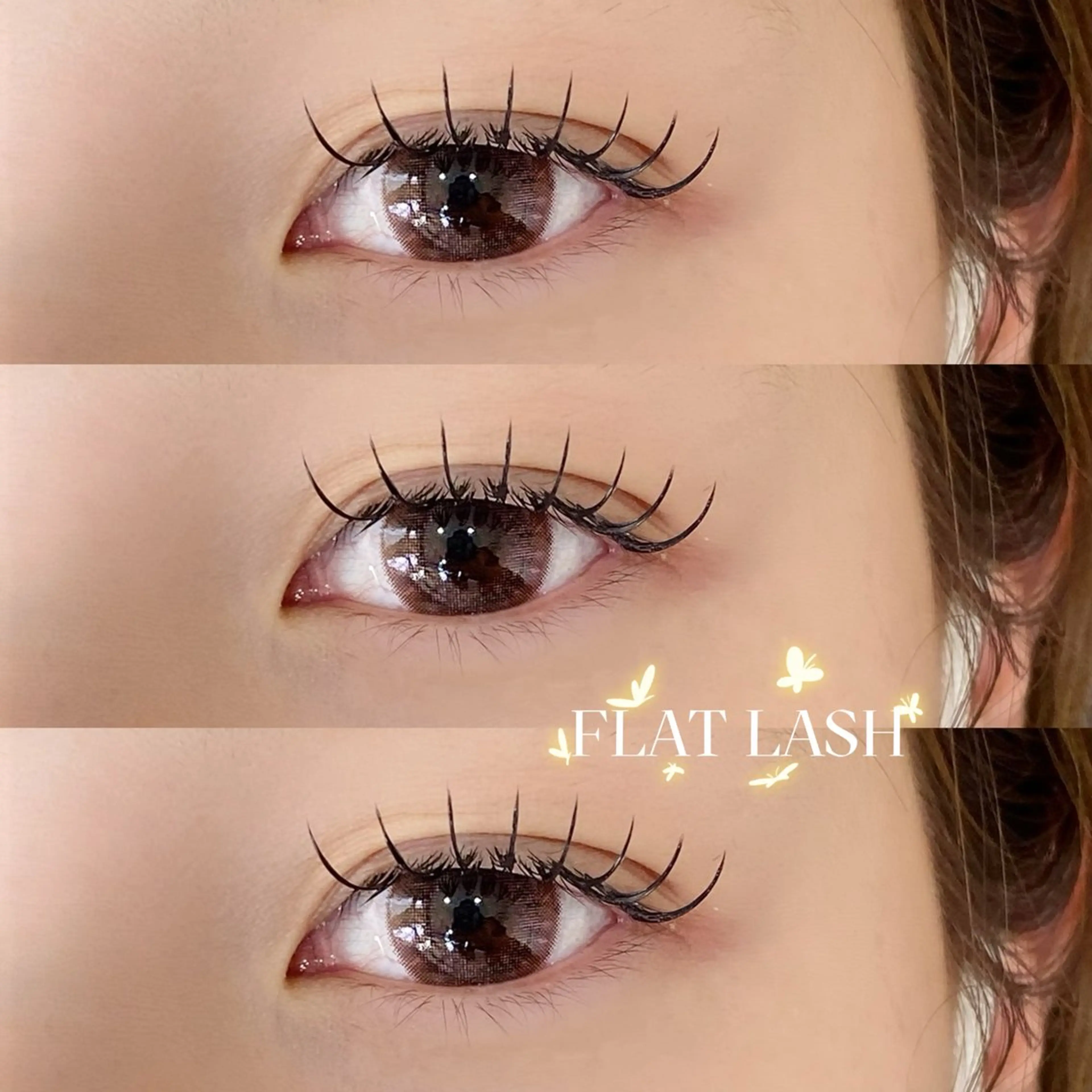 マツエク・マツパ フラットラッシュ LASH五日市店 Neneのマツエク・マツパデザイン