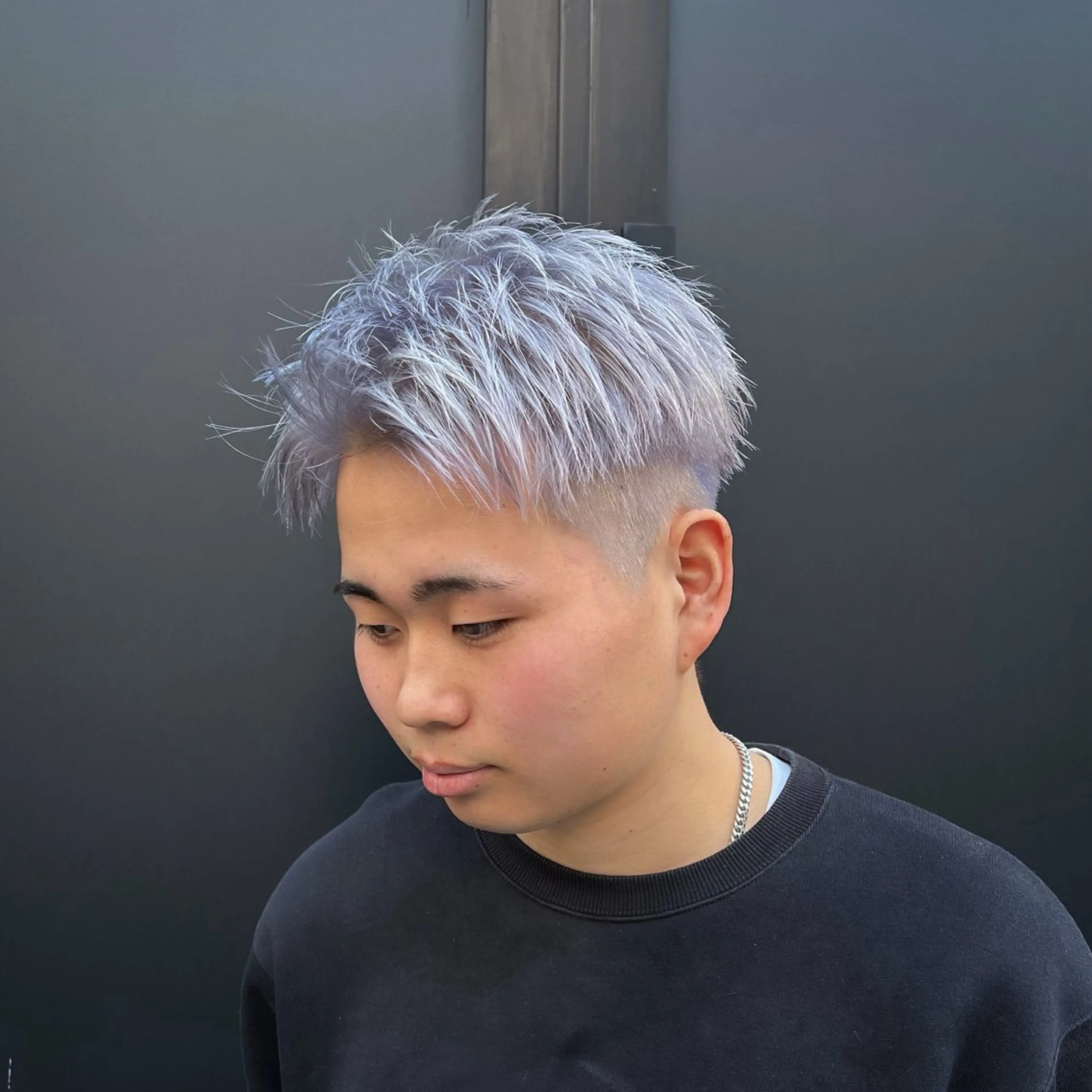 メンズ カット ヘアカラー トリートメント メンズ特化/パーマ/ メッシュ/竜成のヘアスタイル