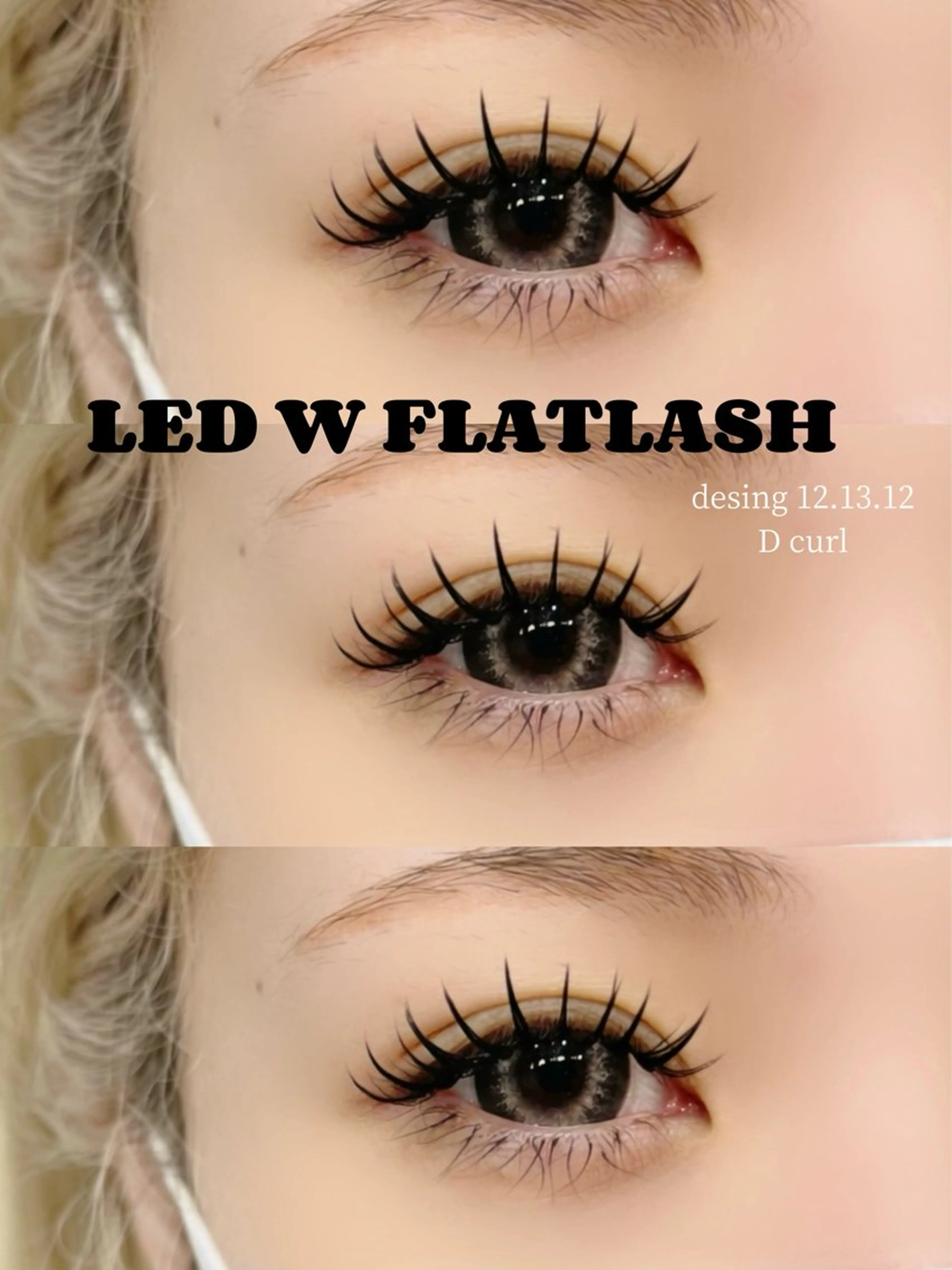 マツエク・マツパ フラットラッシュ Fericia 🎀ERIKAのマツエク・マツパデザイン