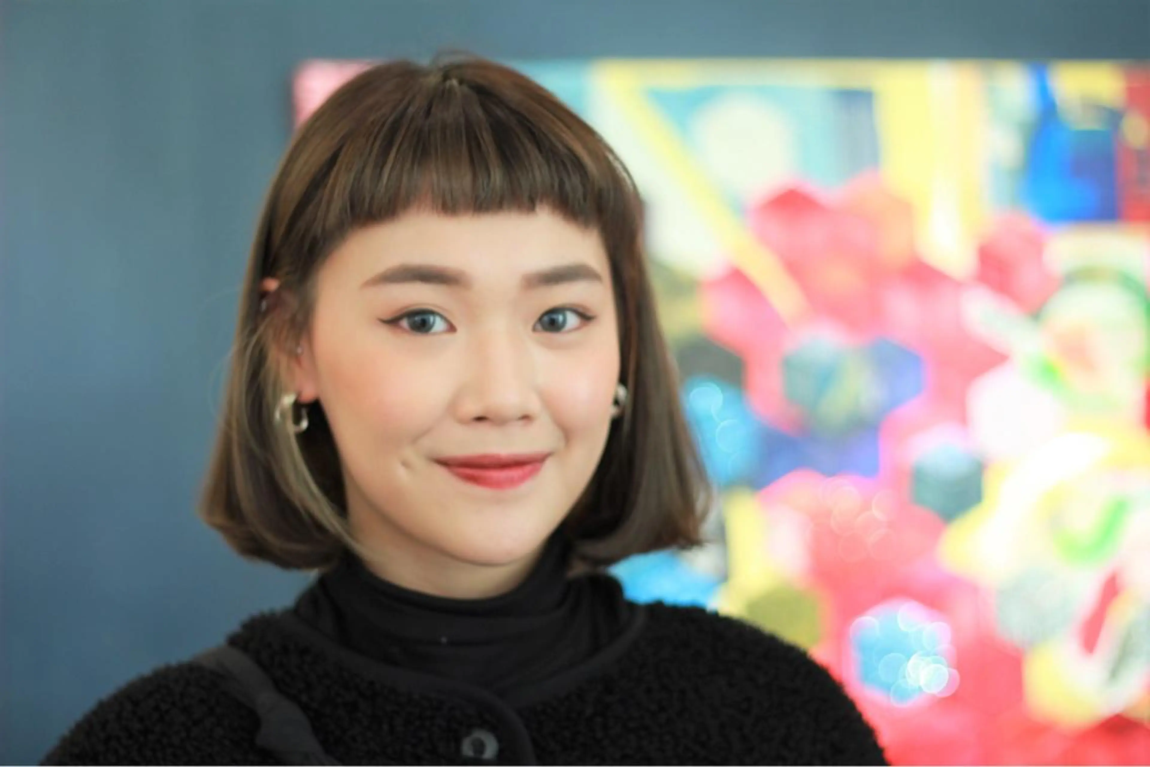 ミディアム GOSSIP信国 瑞絵のヘアスタイル