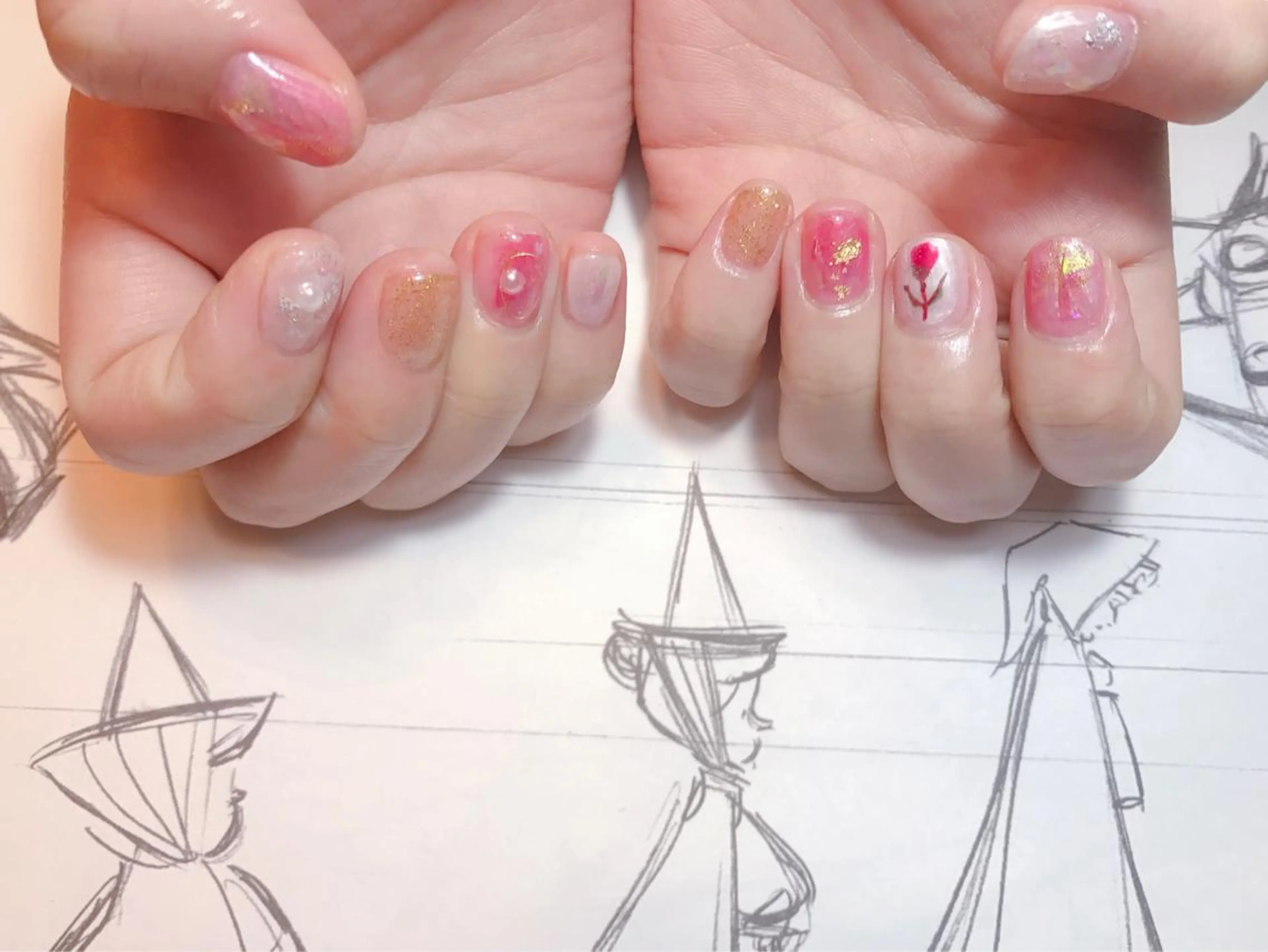 ネイル ニュアンスネイル owlnail /持込みデザイン専門のネイルデザイン