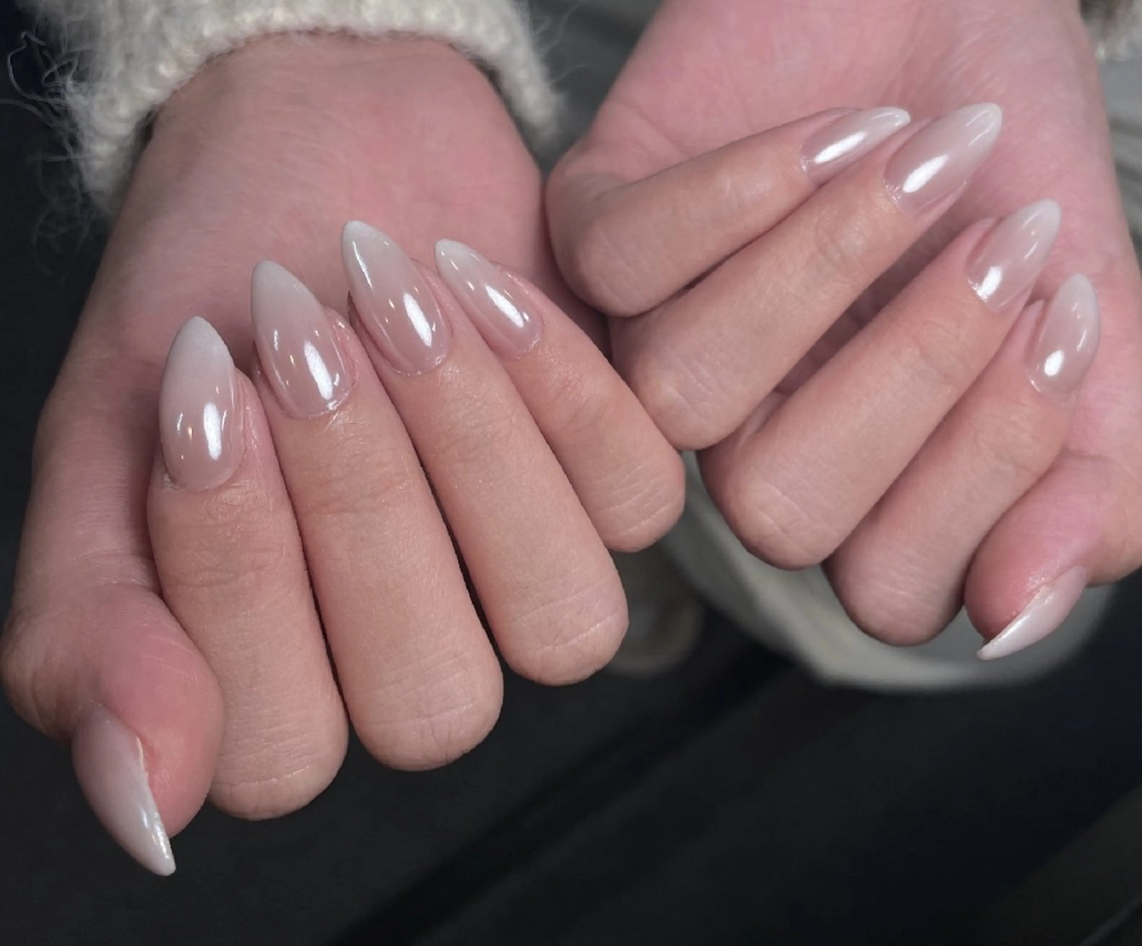 ネイル オーロラネイル グラデーション PIPPY  NAILS新宿のネイルデザイン