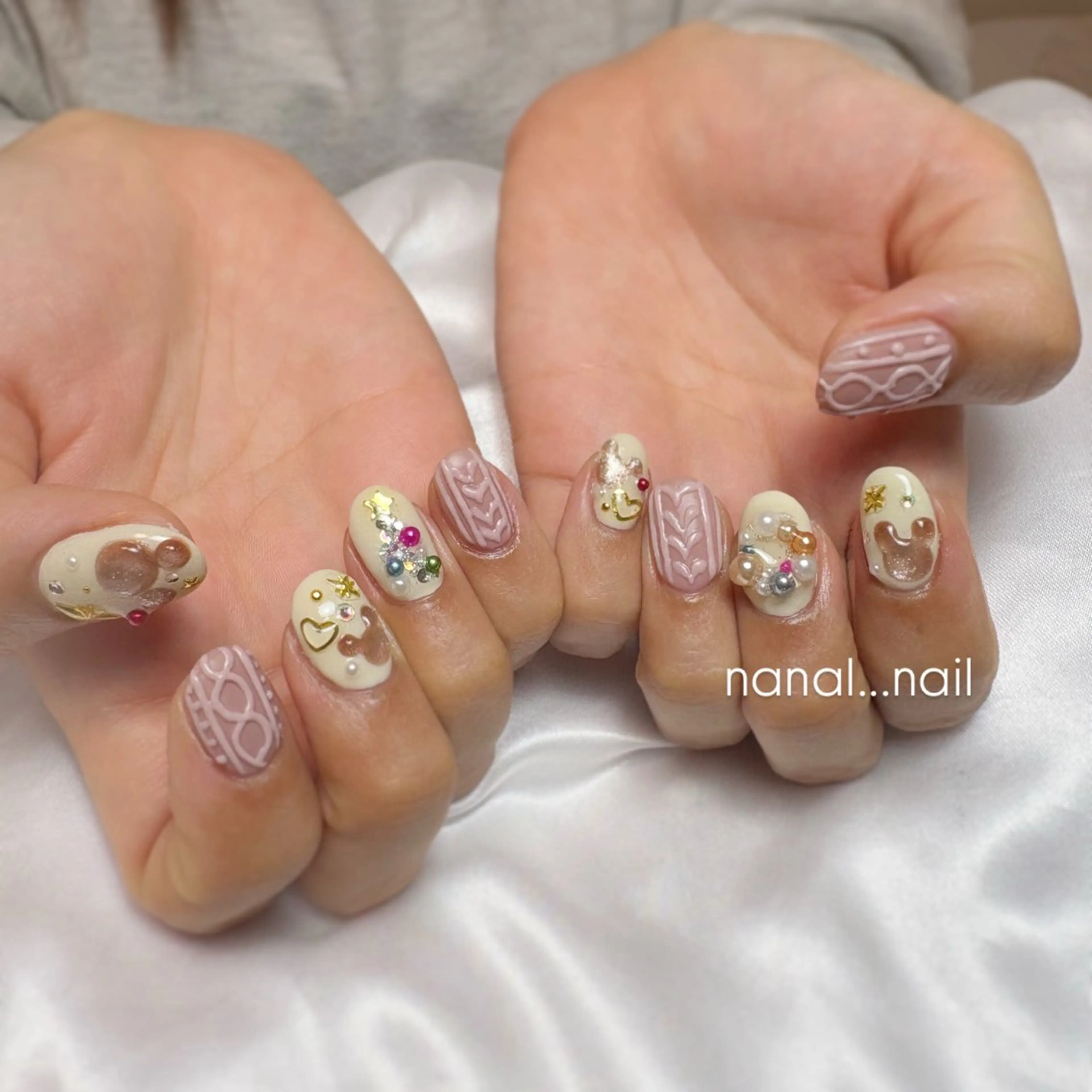 ネイル 持ち込み nanal nailのネイルデザイン