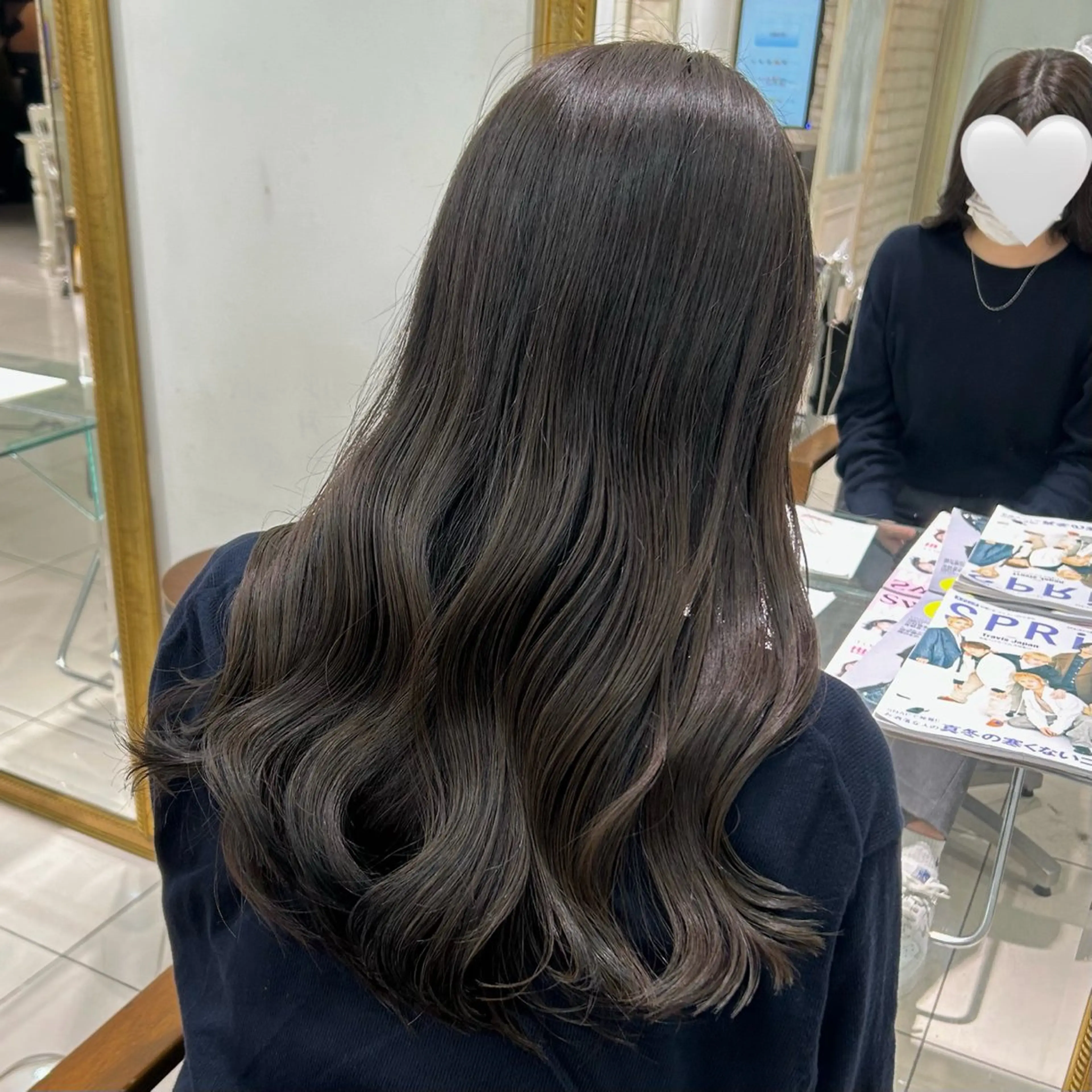 ロング カラー 透明感カラー 古山 結季🌙🖤のヘアスタイル