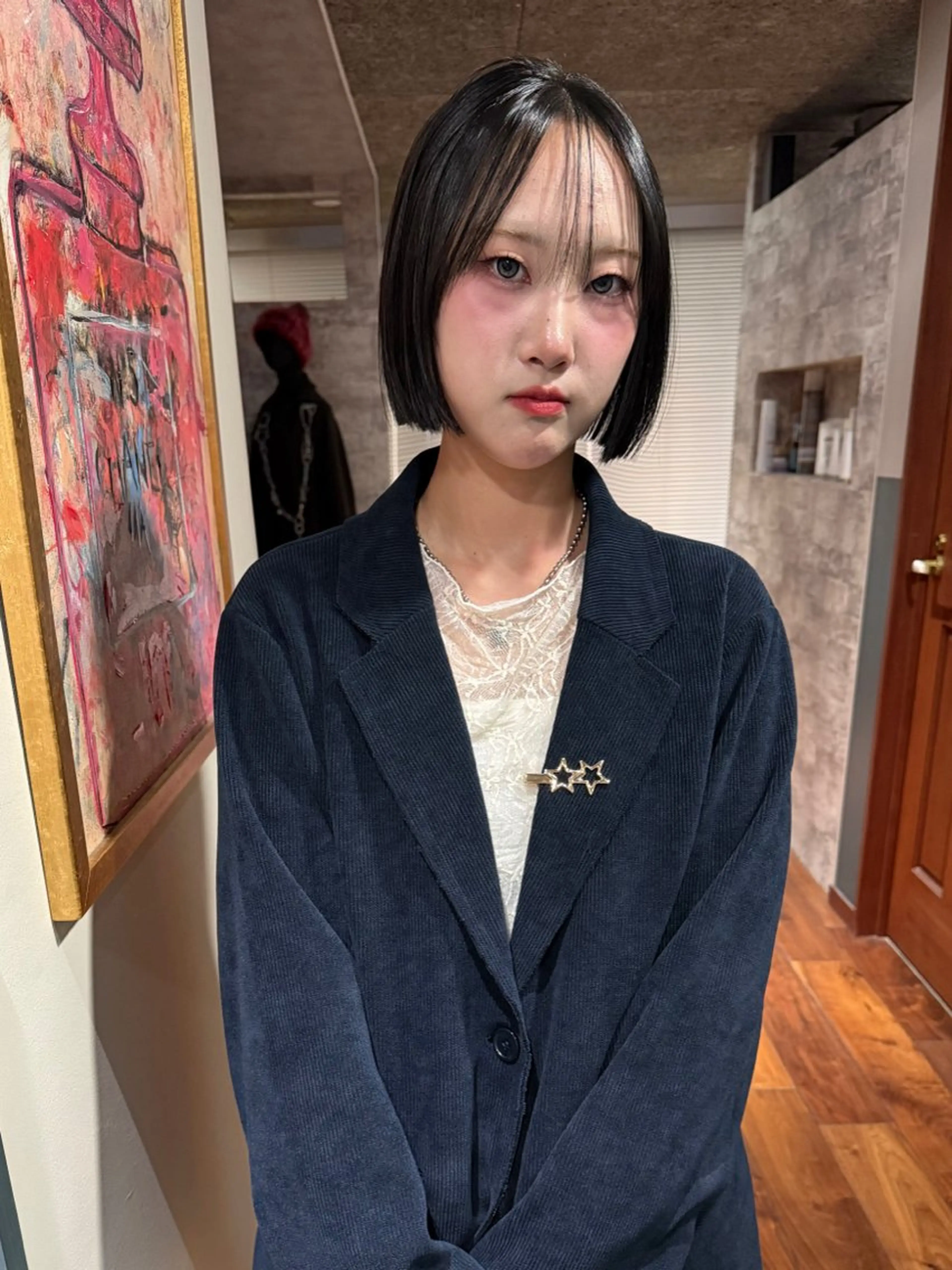 ショート カラー パーマ カット ヘアカラー 縮毛矯正 トリートメント mai / linoah˚✧のヘアスタイル