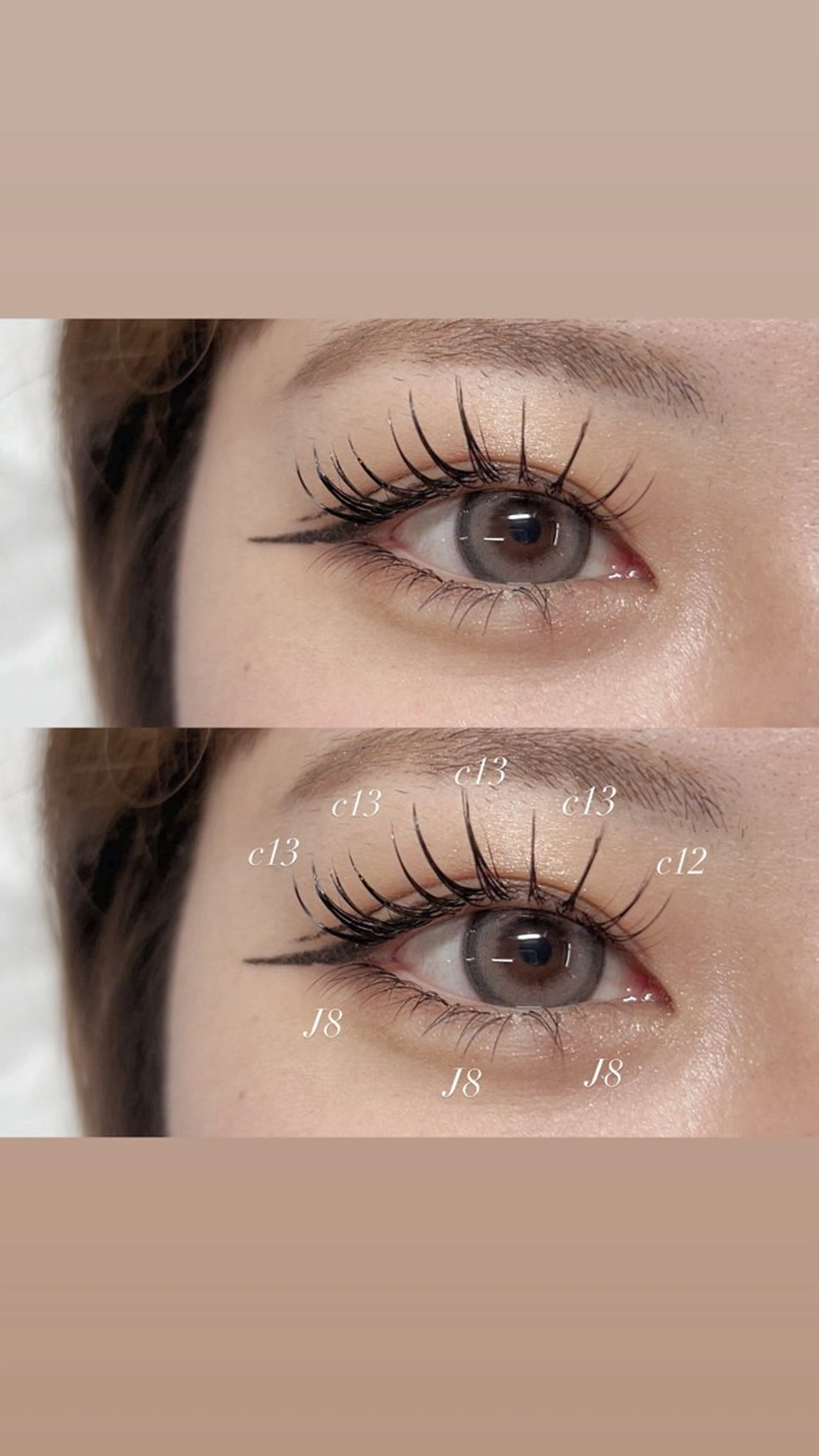 マツエク・マツパ ྀིeyelist mao ྀིのマツエク・マツパデザイン