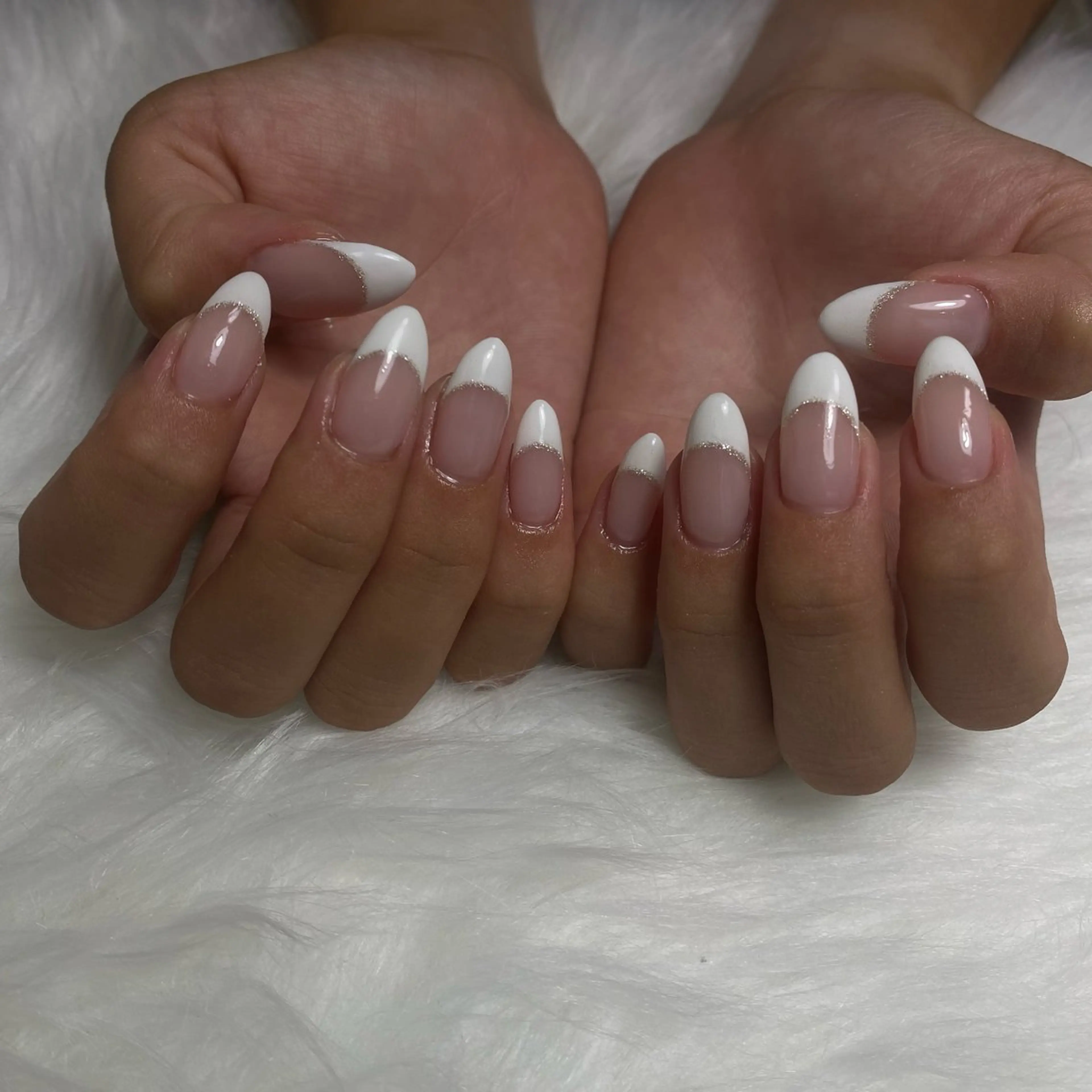 ネイル フレンチネイル 持ち込み ハンドネイル nail by naduのネイルデザイン