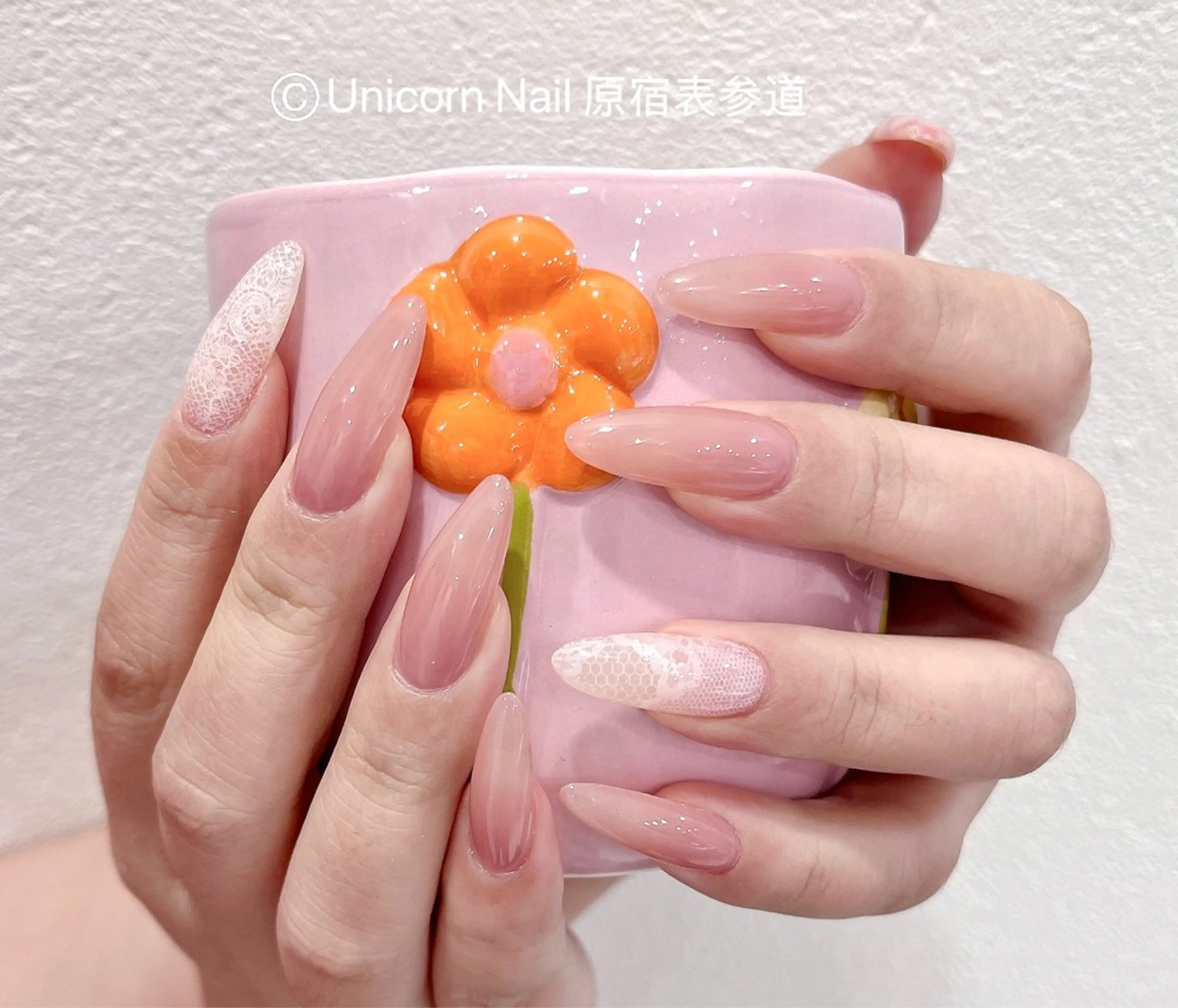 ネイル 持ち込み ハンドネイル Unicorn Nail原宿表参道のネイルデザイン