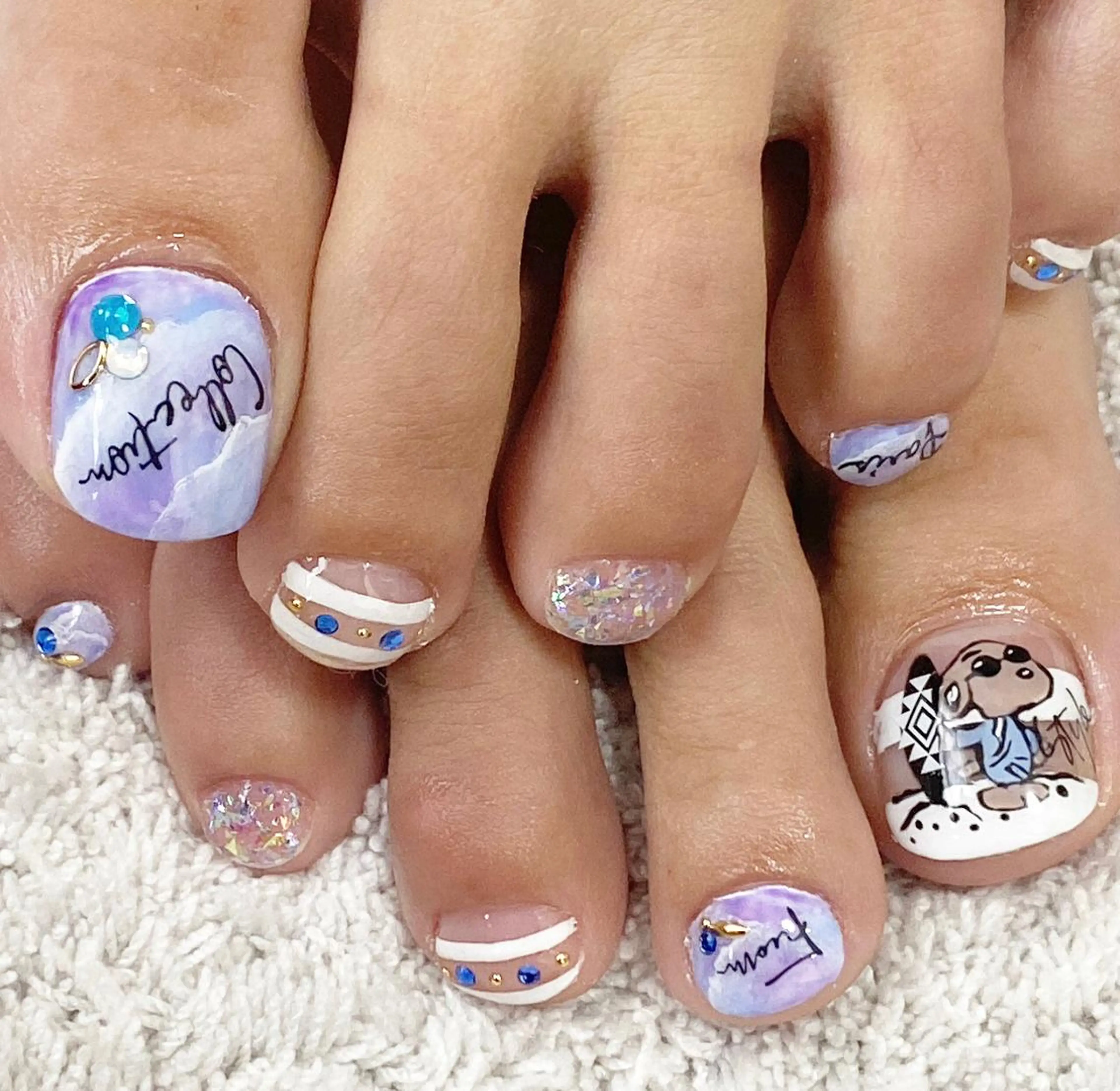 ネイル フットネイル Ｎail Ｓalon ertiのネイルデザイン