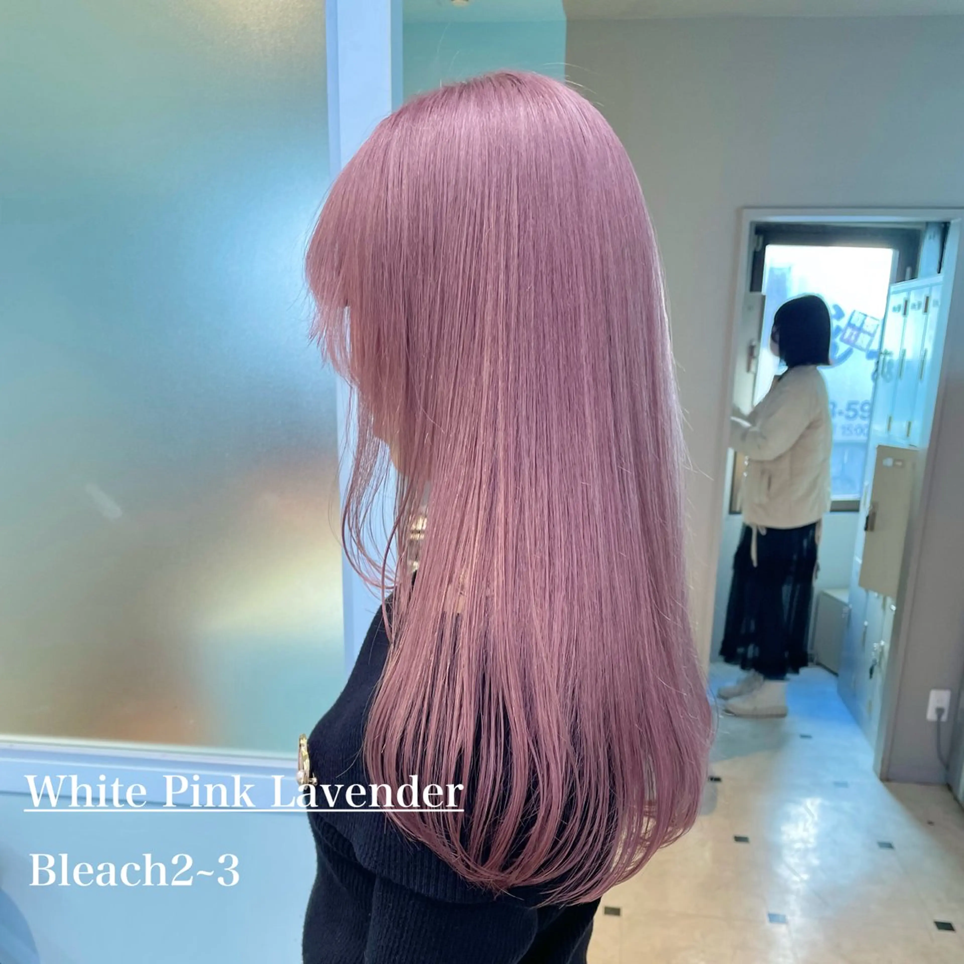 ロング カラー ヘアアレンジ ヘアカラー ブリーチ無し透明感 🕊AZUSAのヘアスタイル