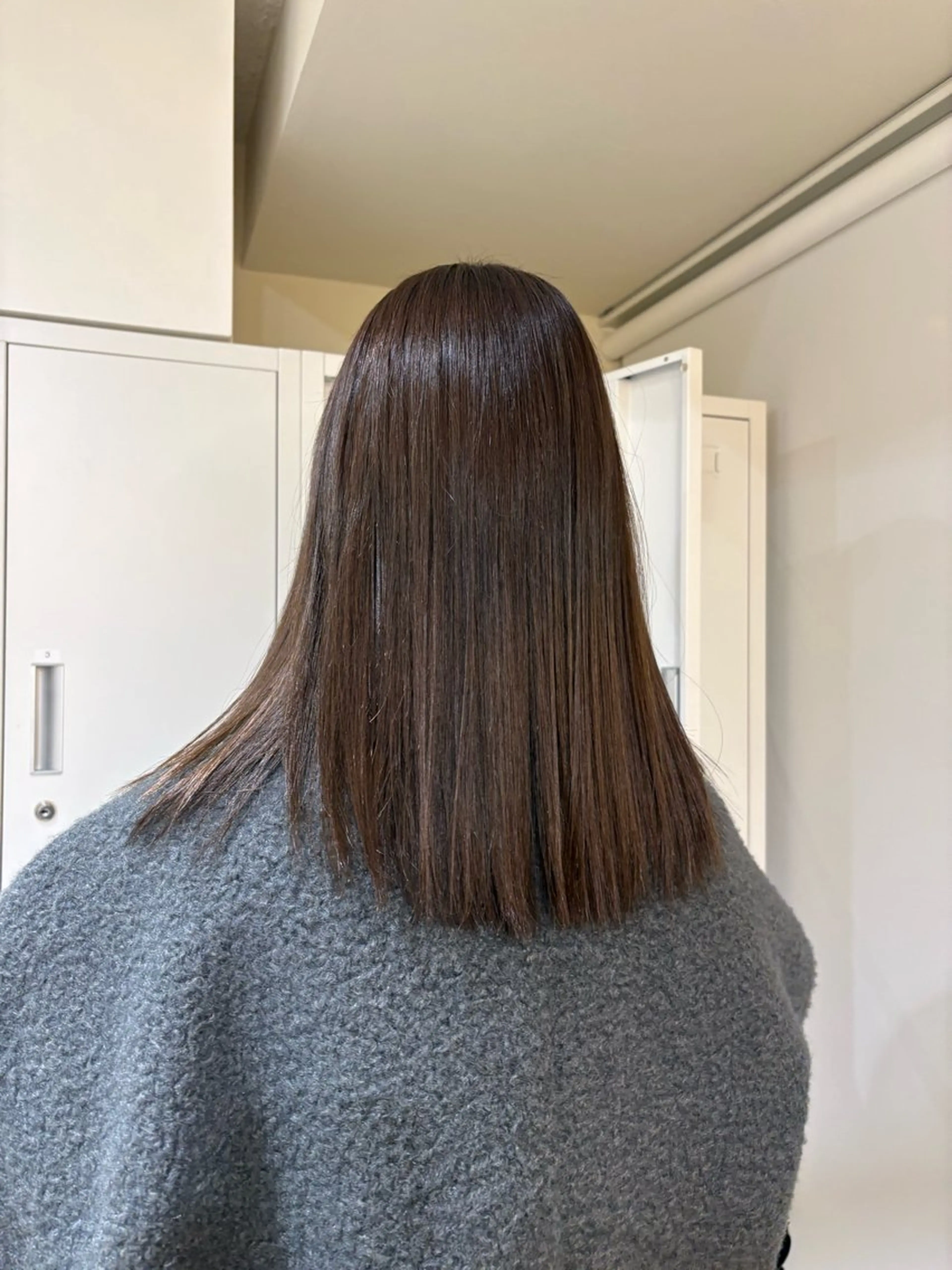 ミディアム ヘアカラー トリートメント 透明感カラー🌷 池袋/hanaのヘアスタイル