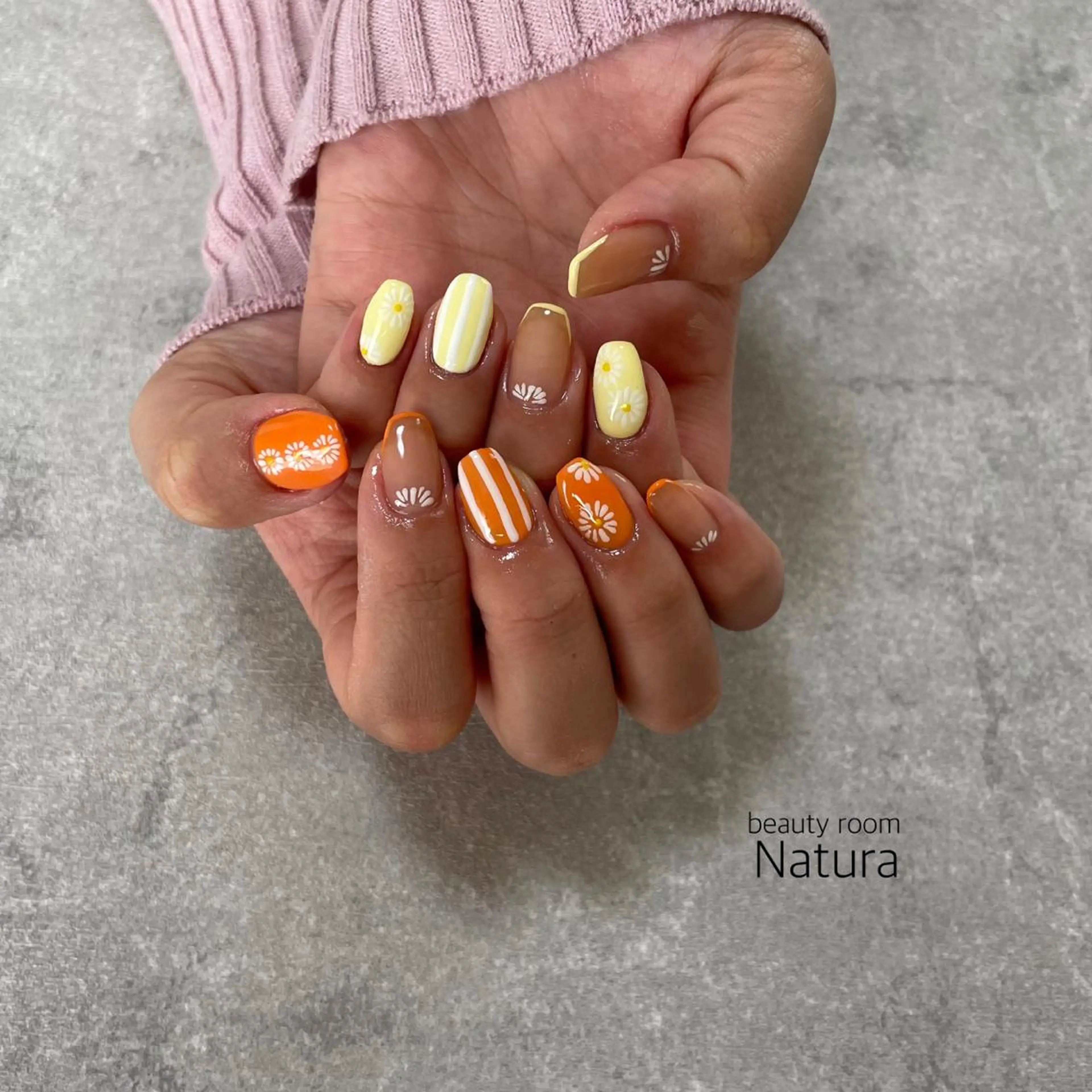 ネイル ハンドネイル beautyroom Naturaのネイルデザイン