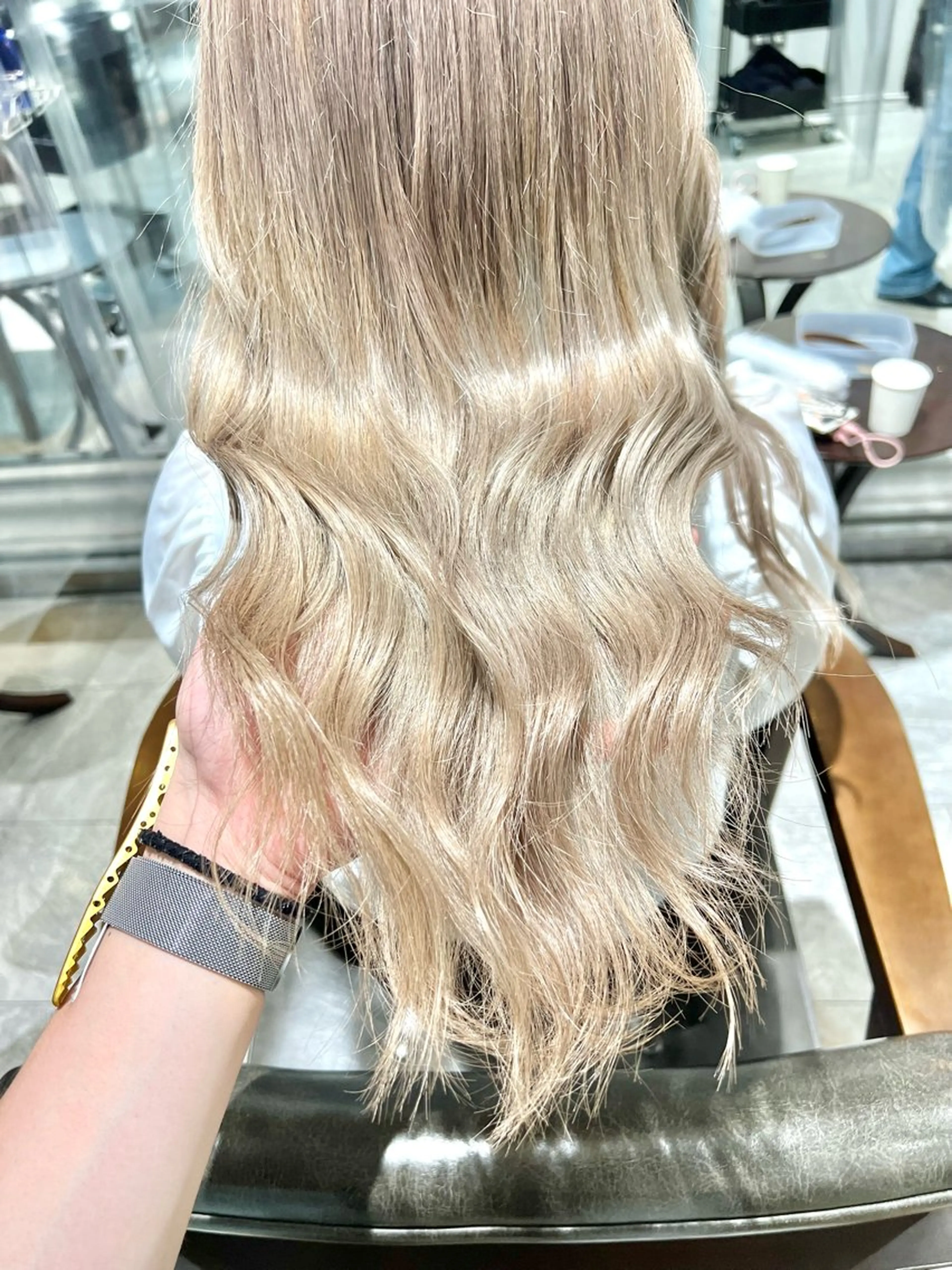 セミロング カラー ヘアアレンジ ヘアカラー トリートメント ヘアセット 🌈インナーカラー ‘ショウマ’🌈のヘアスタイル