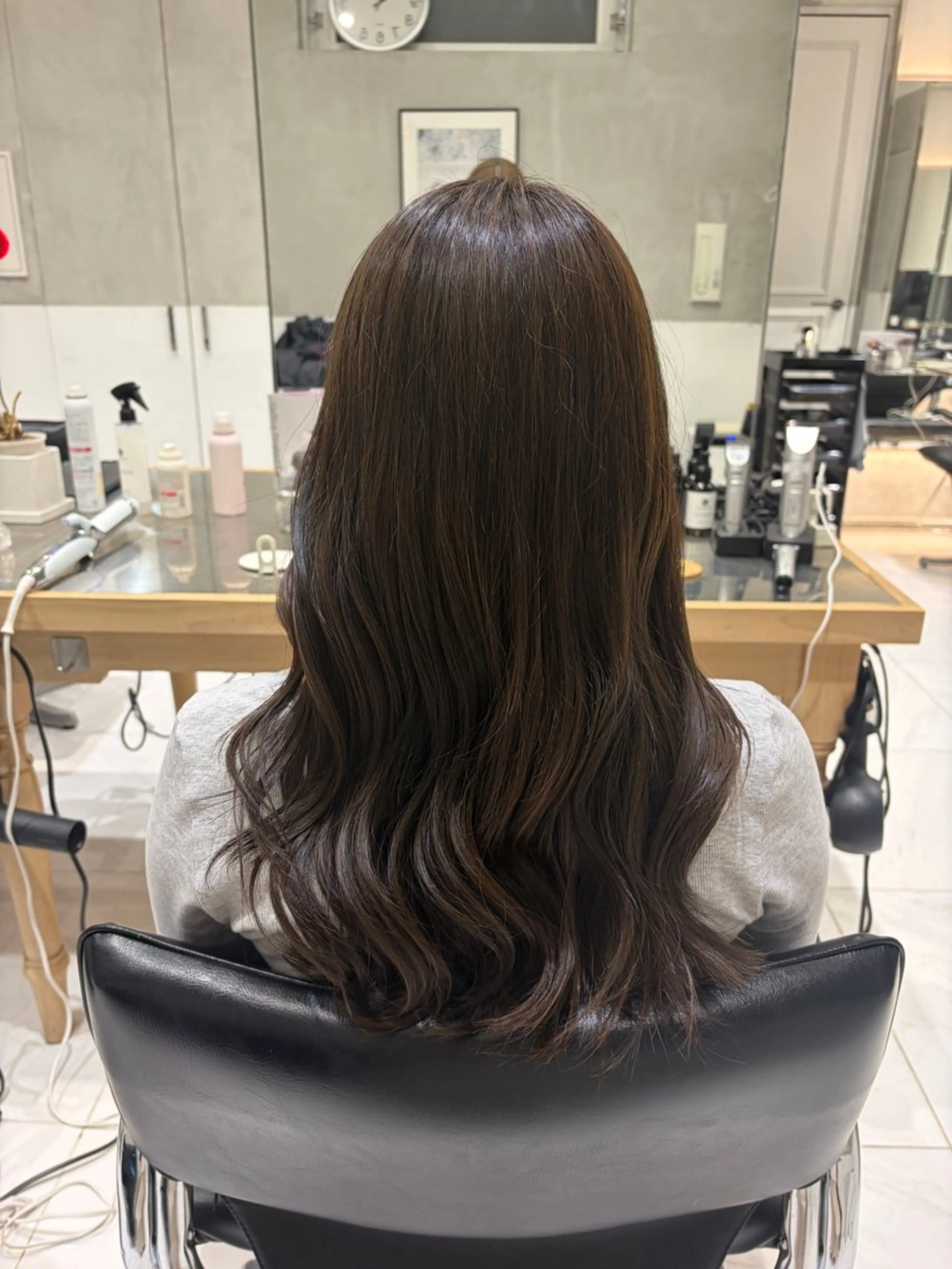 ロング カラー 艶カラー🫧 🩵ちとせ🩵のヘアスタイル