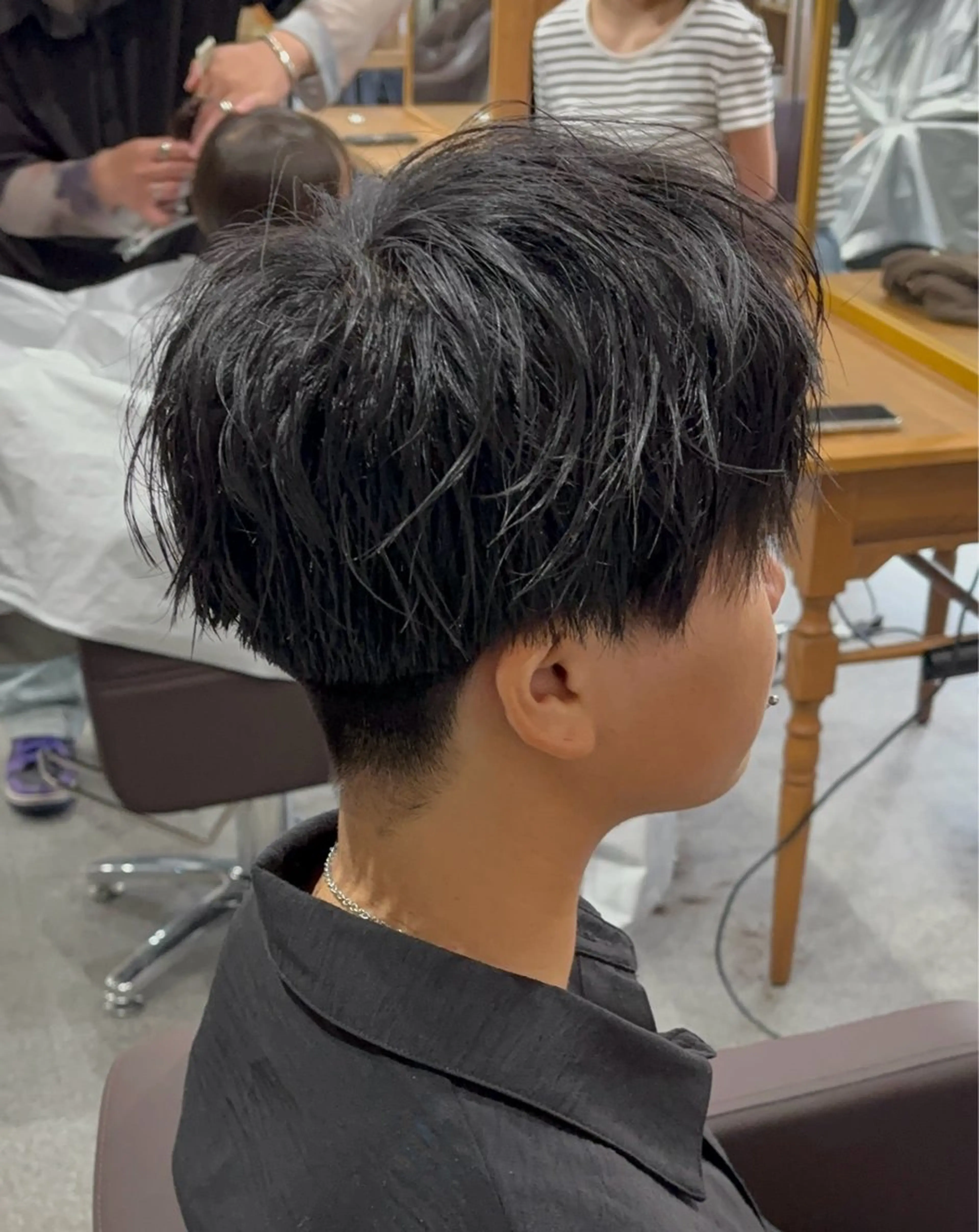 メンズ メンズパーマ 佐藤 秋斗 ￤モデル募集終了のヘアスタイル