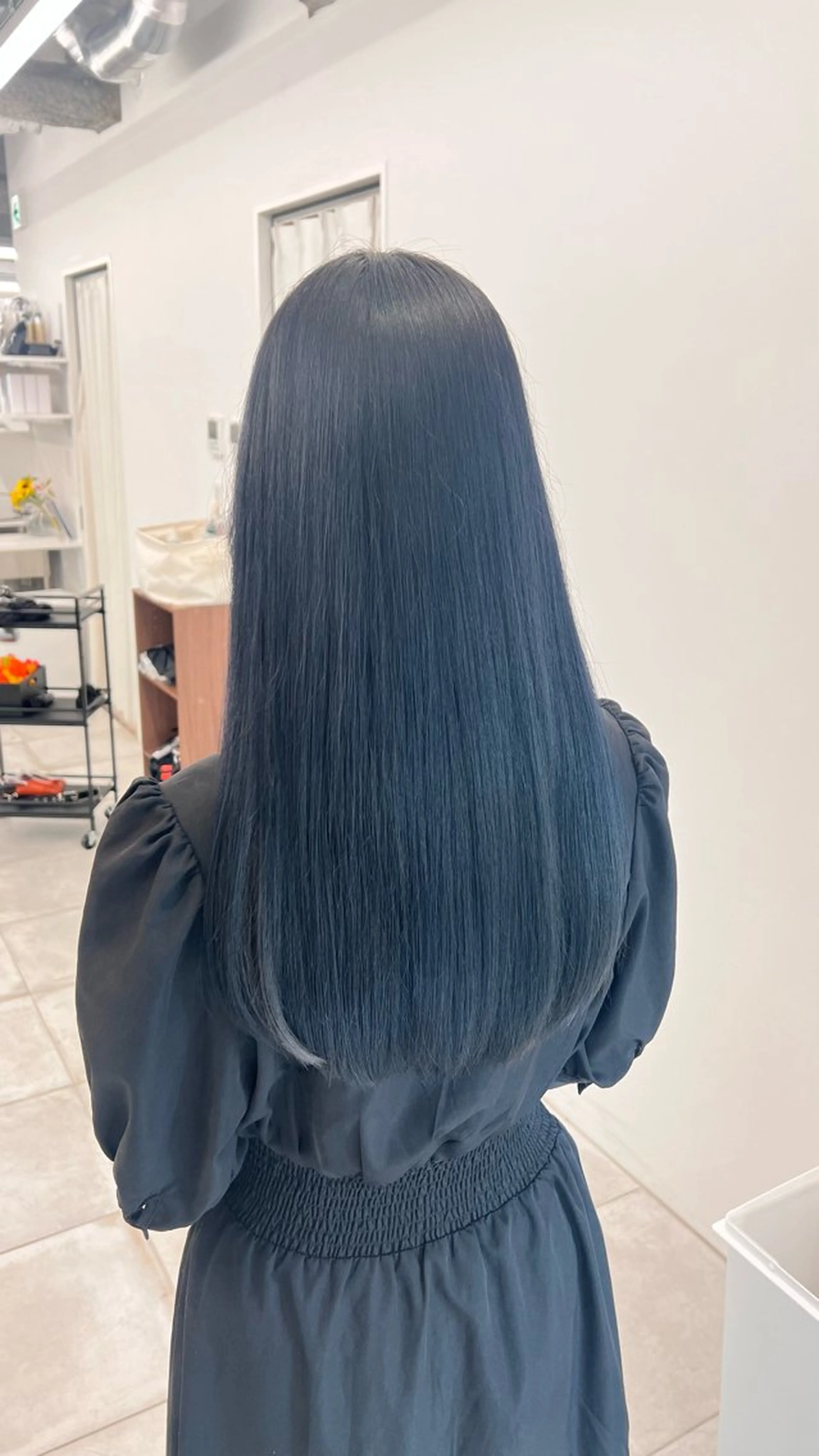 ロング カラー カット ヘアカラー トリートメント 赤みゼロ/透明感 カラー🌿KANTAのヘアスタイル