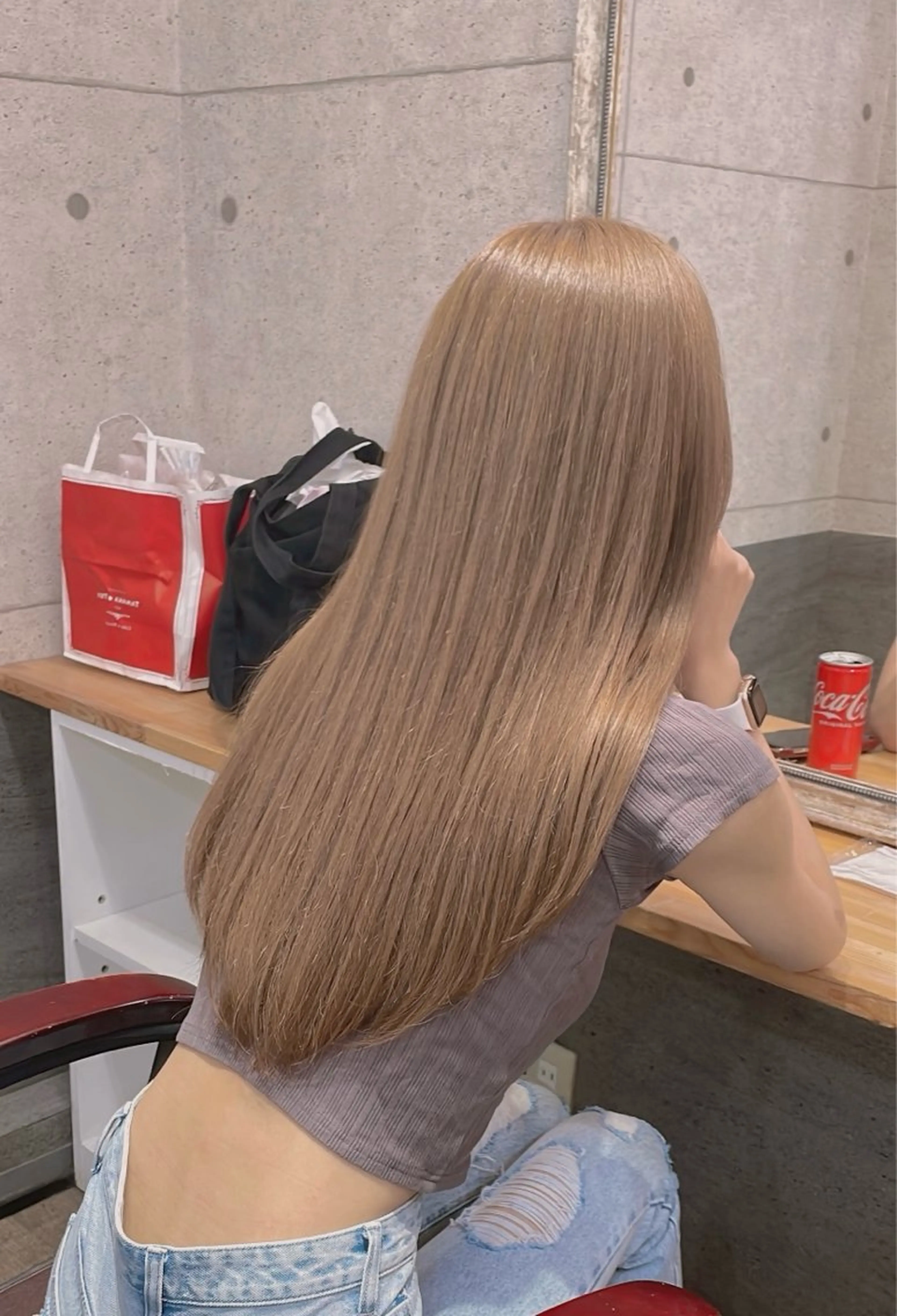 ロング カラー ヘアカラー エクステ Reflet新宿本店2nd所属・🐺新宿manabu カットモデル募集中のヘアスタイル