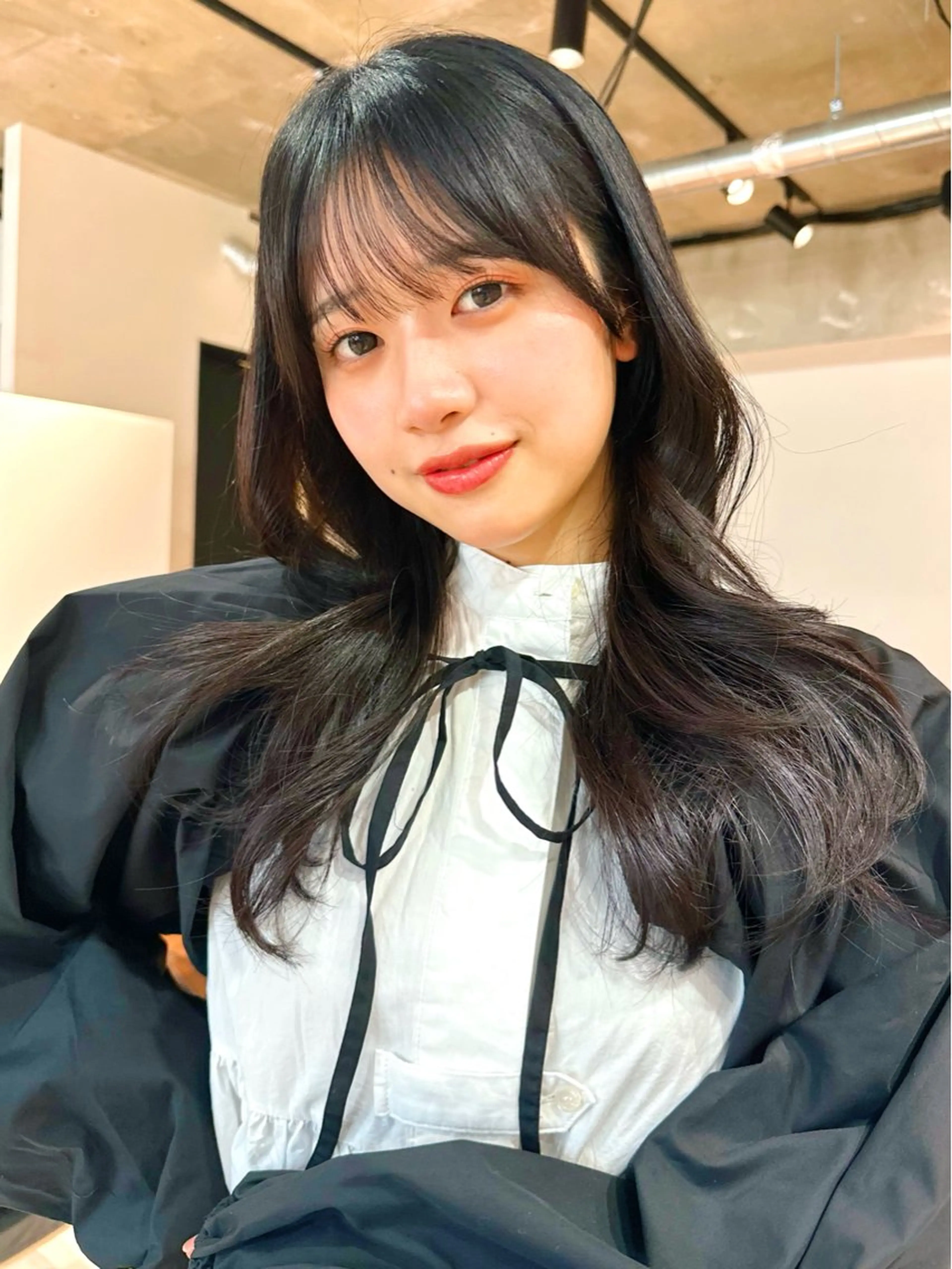 ロング カラー パーマ kazuki【顔周り ×レイヤーカット】のヘアスタイル