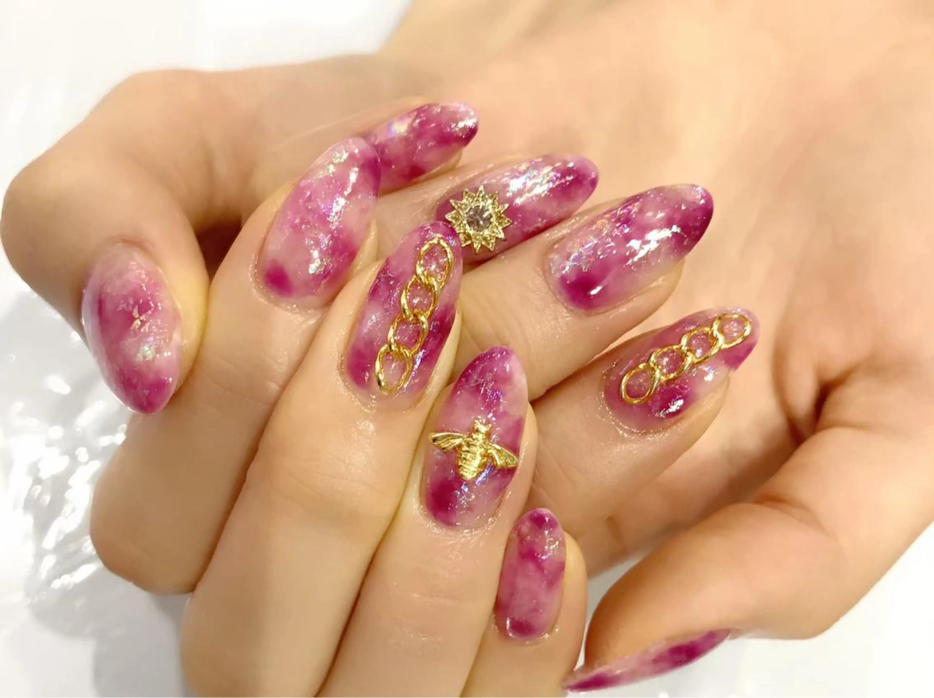 ネイル アートネイル ニュアンスネイル ハンドネイル ハンドケア nailsalon mintのネイルデザイン