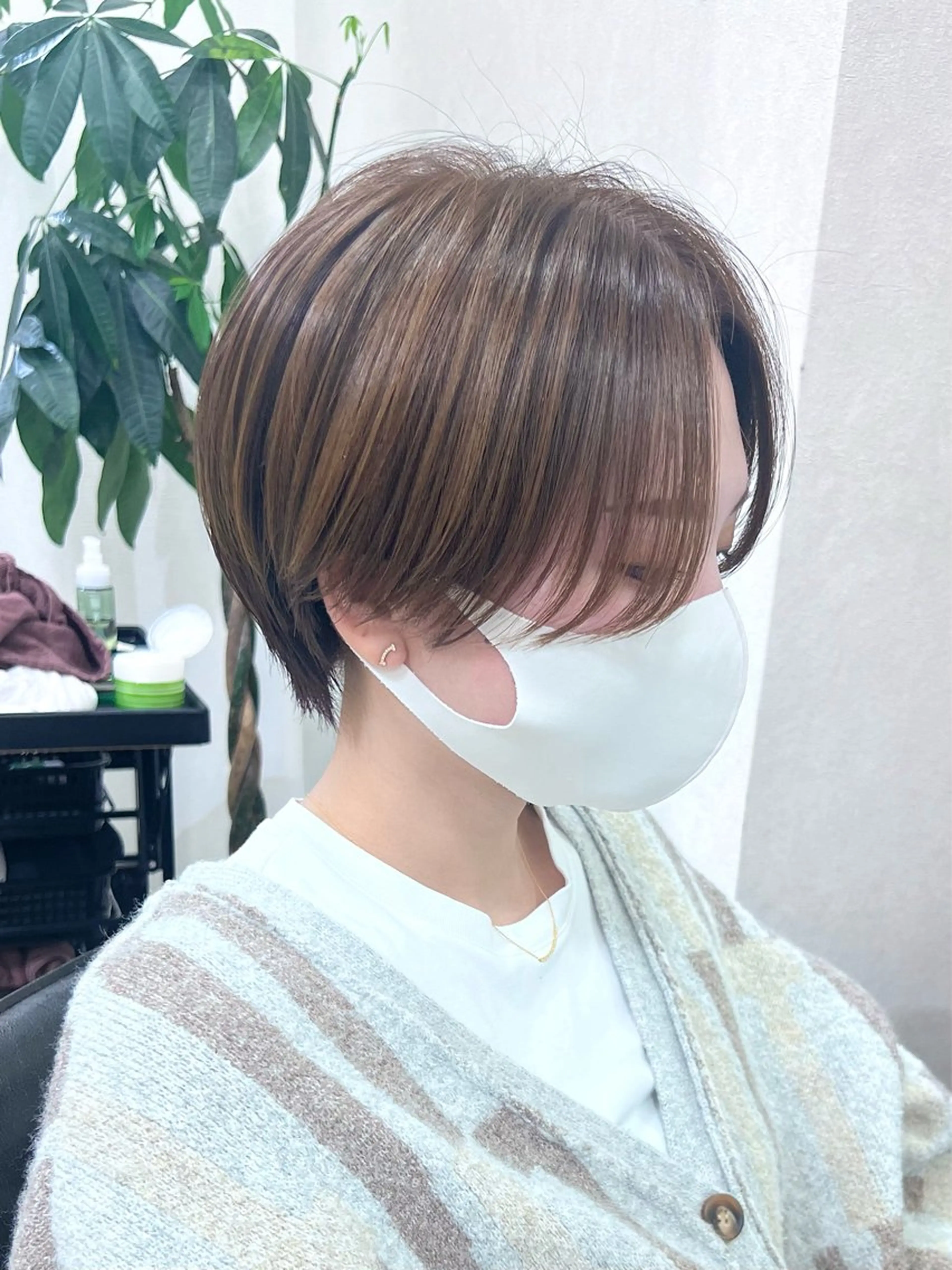 カット+カラー+髪質改善ベーシックtreatmentの写真