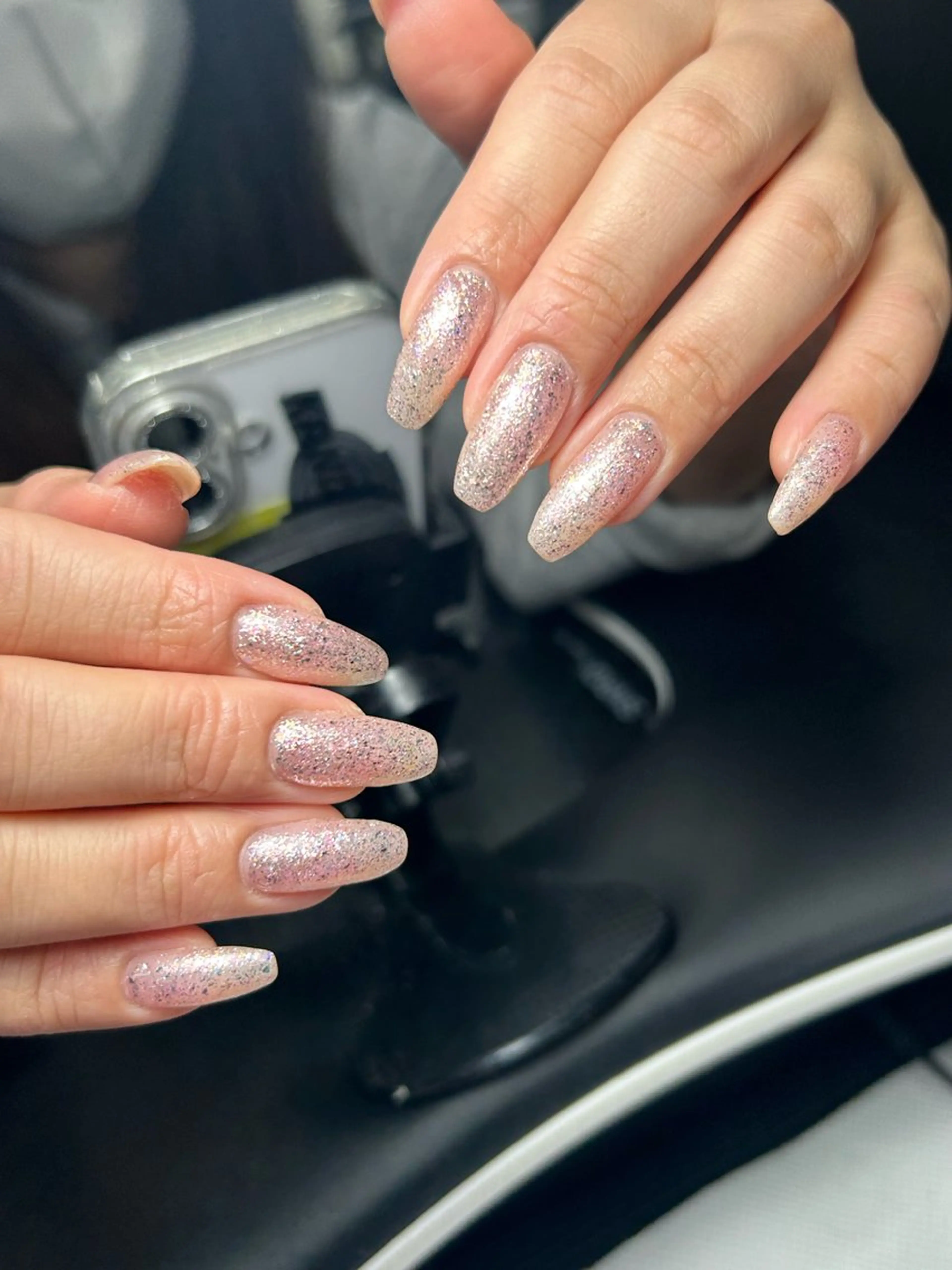 ネイル 韓国ネイル 持ち込み ニュアンスネイル ネイルチップ 冬ネイル RINN ANA.CHUOのネイルデザイン