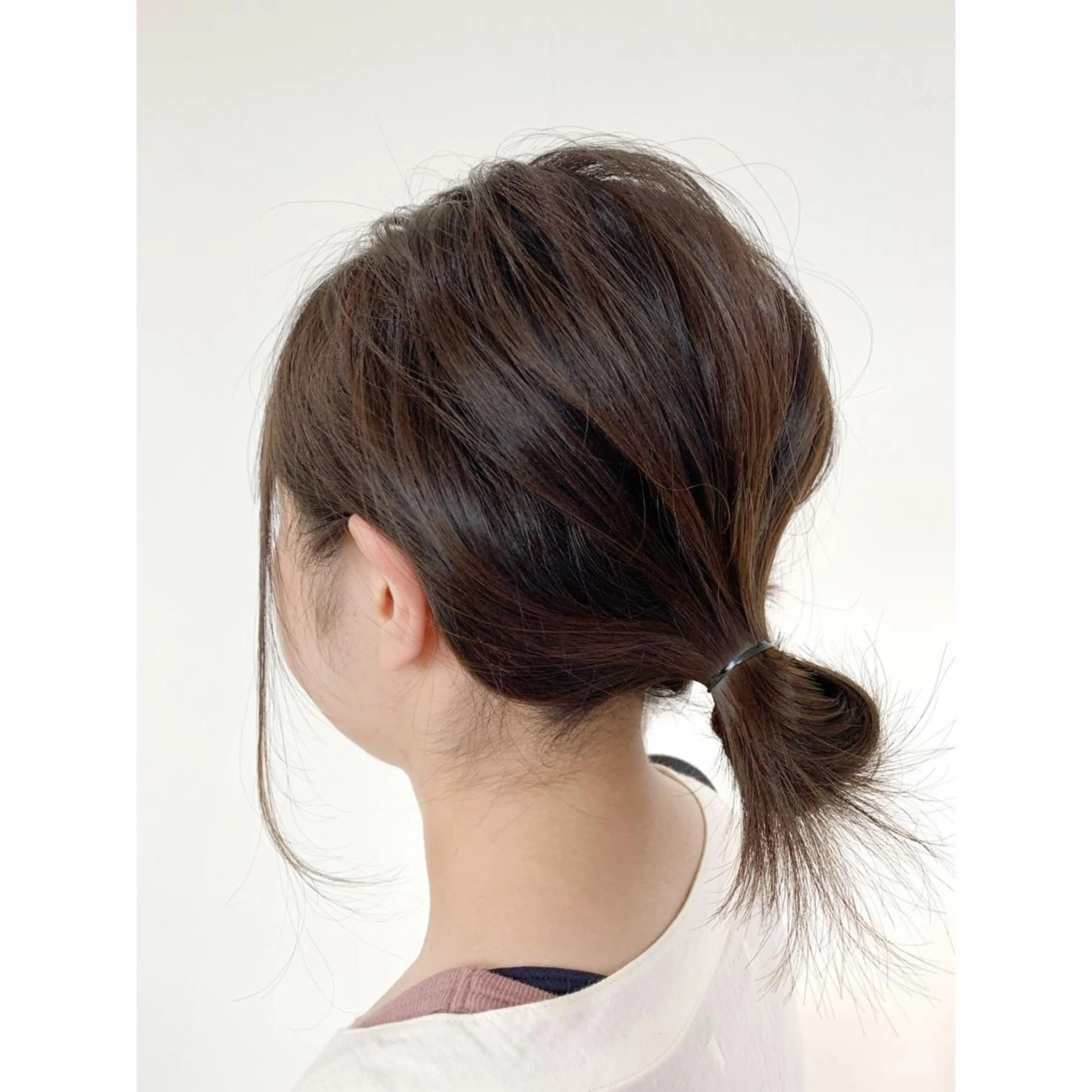 ミディアム 佐藤 美紅のヘアスタイル