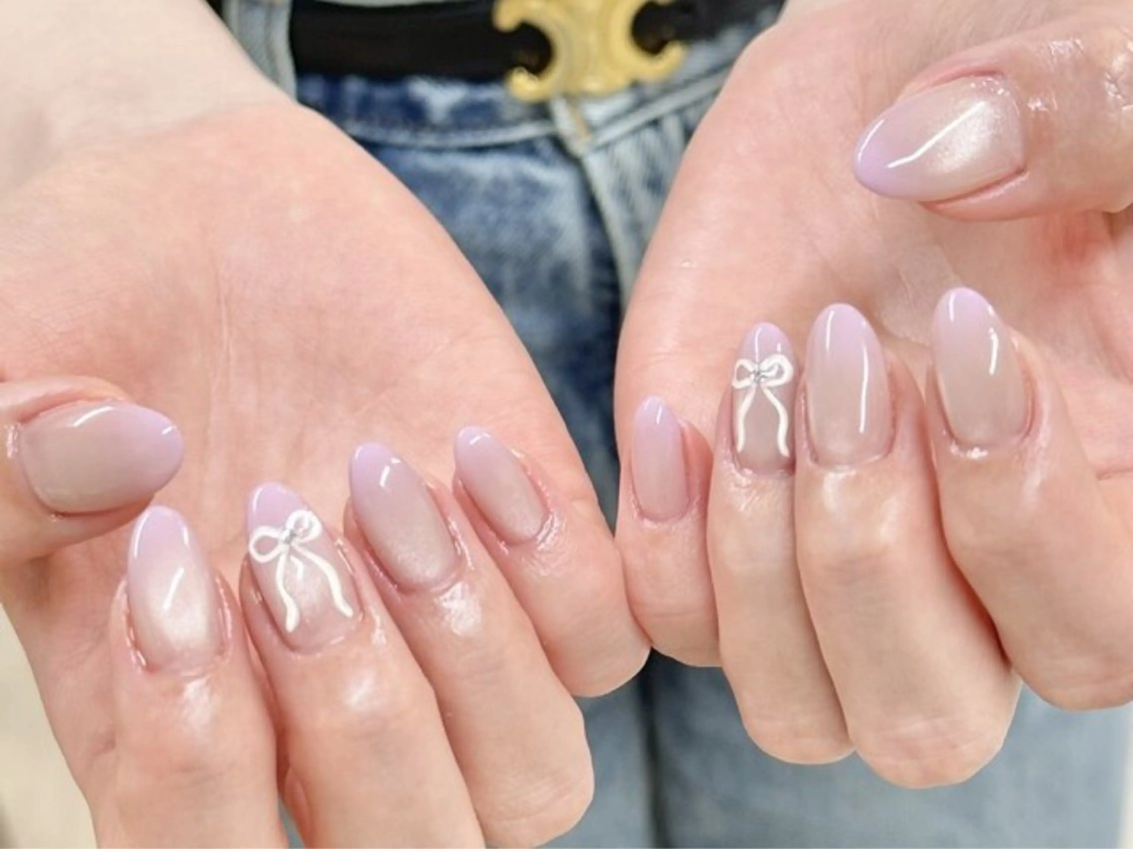 【10種類から選べる⭐︎春新作】シンプル定額デザイン🌼ソフトジェルオフ込みの写真