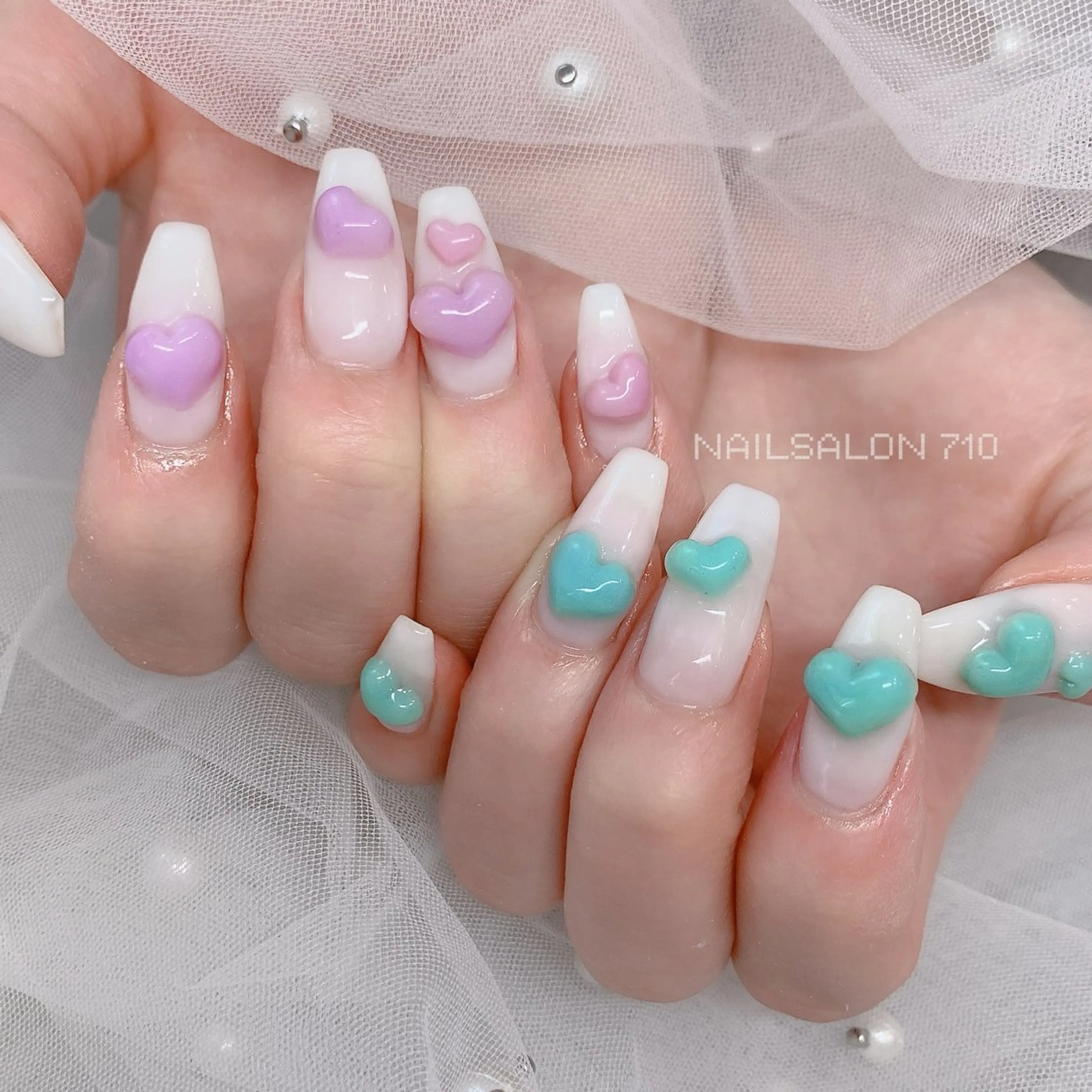 ネイル ハンドネイル フットネイル ナナイチゼロ I.Naoのネイルデザイン