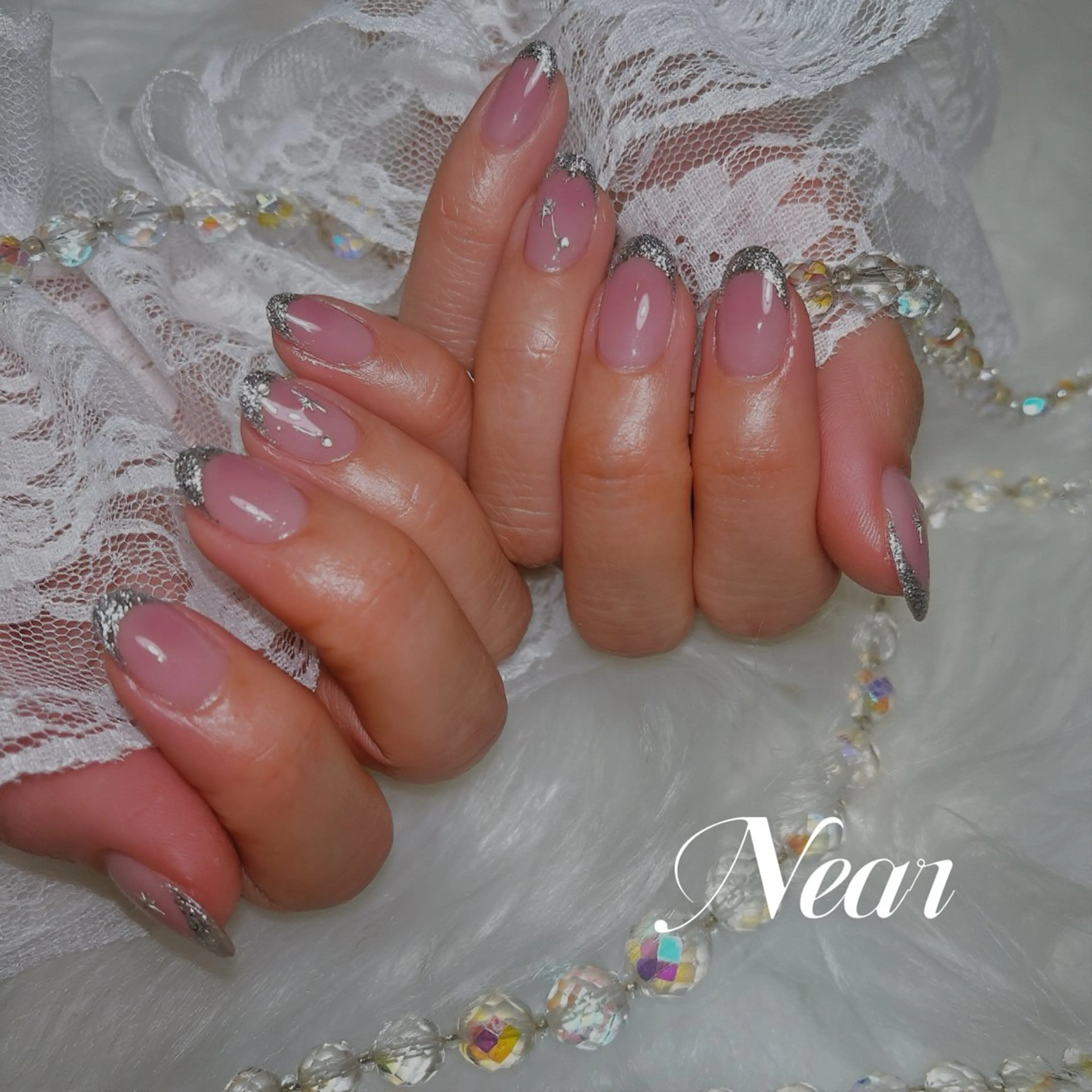 ネイル ブライダルネイル ハンドネイル Nailsalon Nearのネイルデザイン