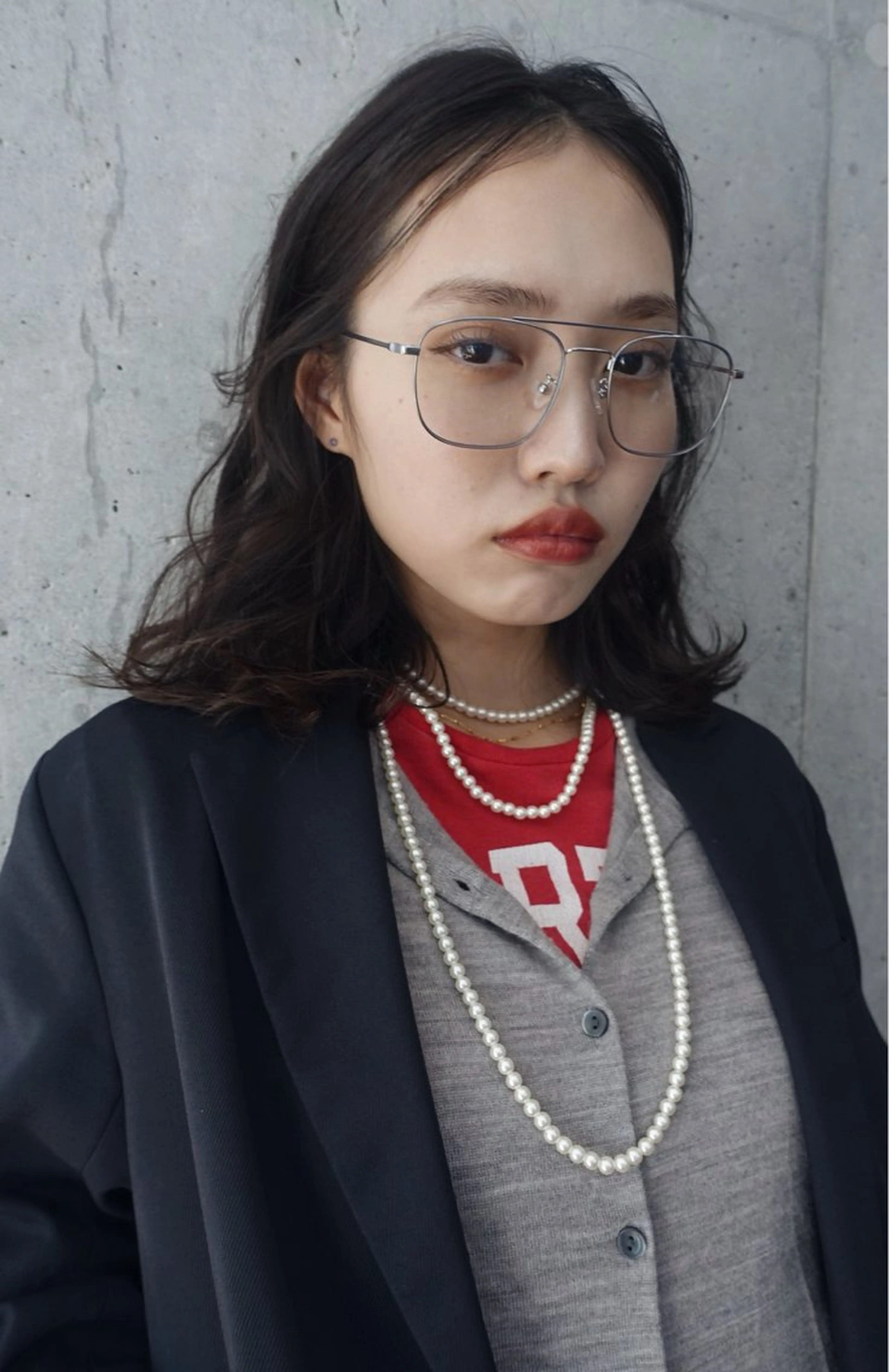 ミディアム パーマ カット パーマ 暖色/パーマ 🌼クニトウメイのヘアスタイル