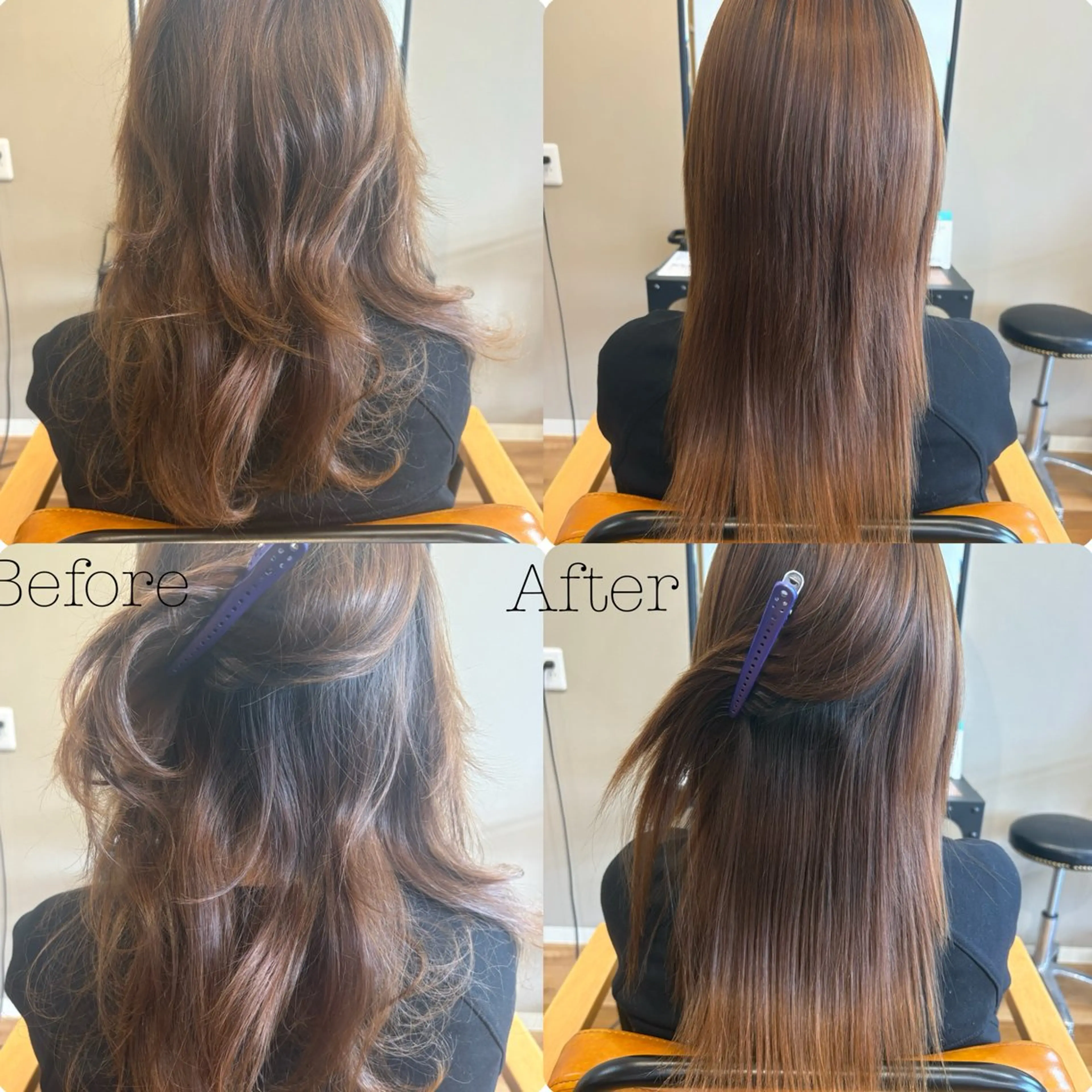 ロング 横 田のヘアスタイル