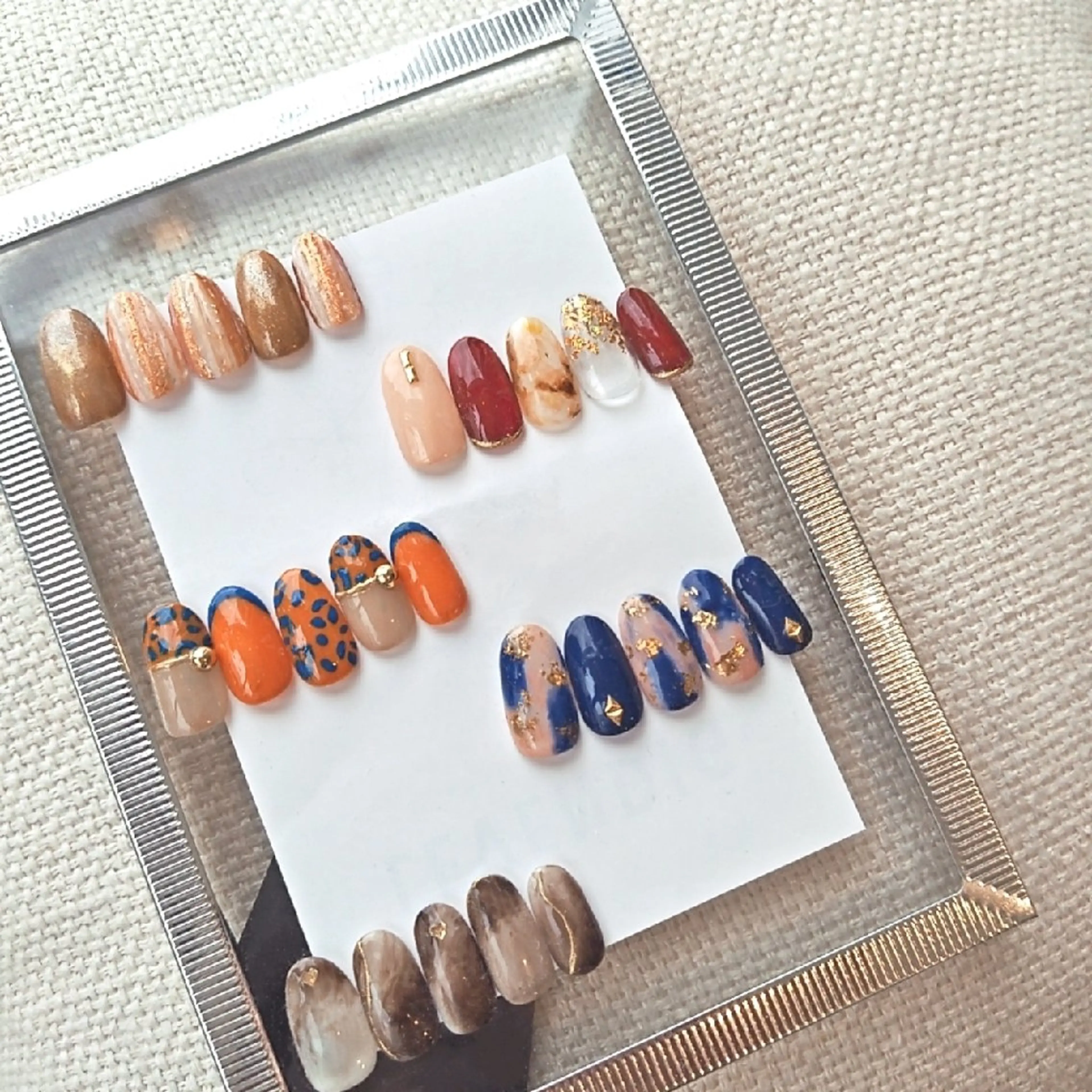 ネイル アニマル柄 フレンチネイル マグネットネイル ミラーネイル ニュアンスネイル ハンドネイル felicita服部店所属・felicita fumi♡のネイルデザイン