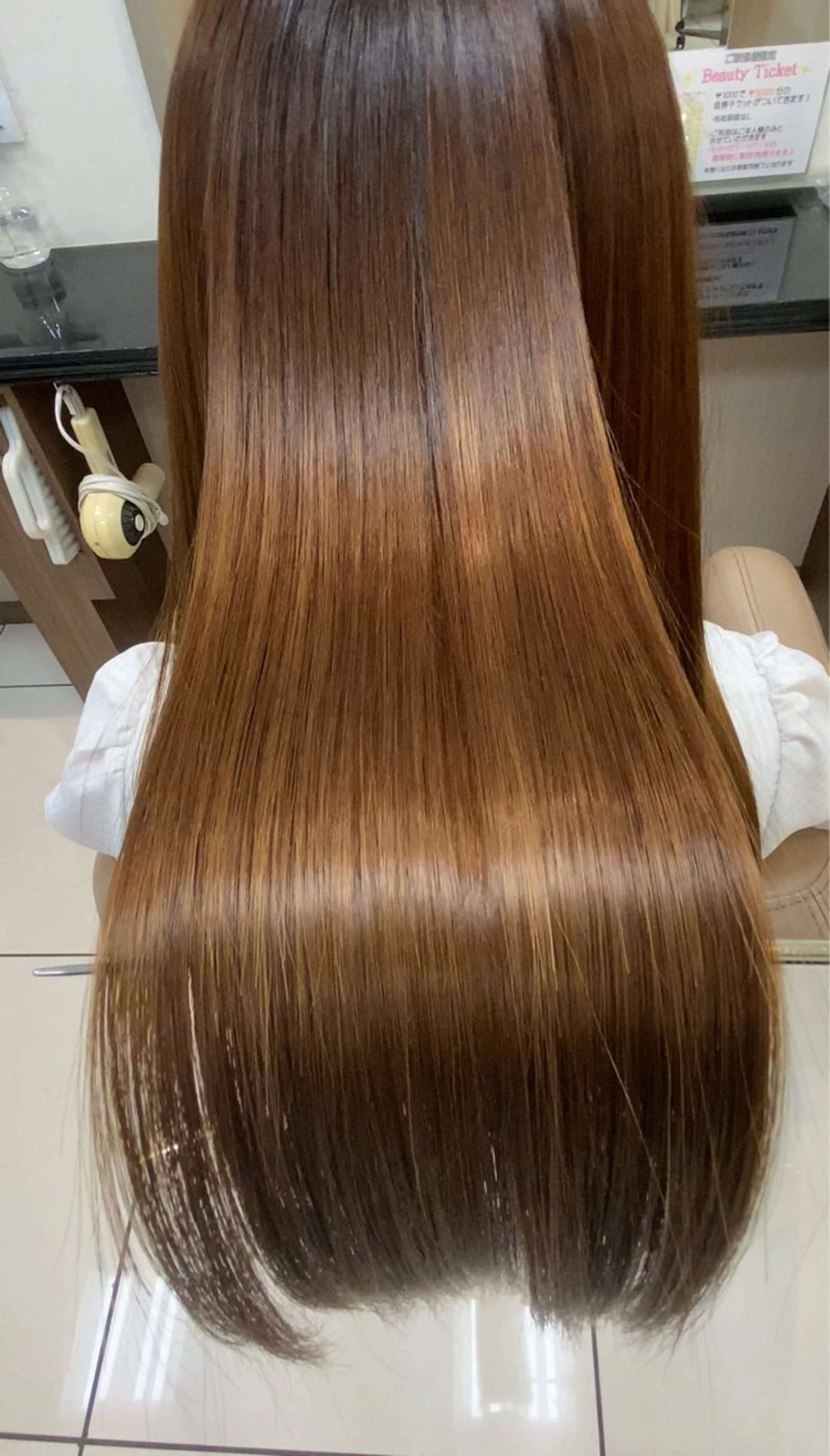 💍とにかくダメージさせたくない方・ビビり毛ブリーチ毛・ハイダメージ用💍最高級髪質改善美髪縮毛矯正極+美髪TRの写真