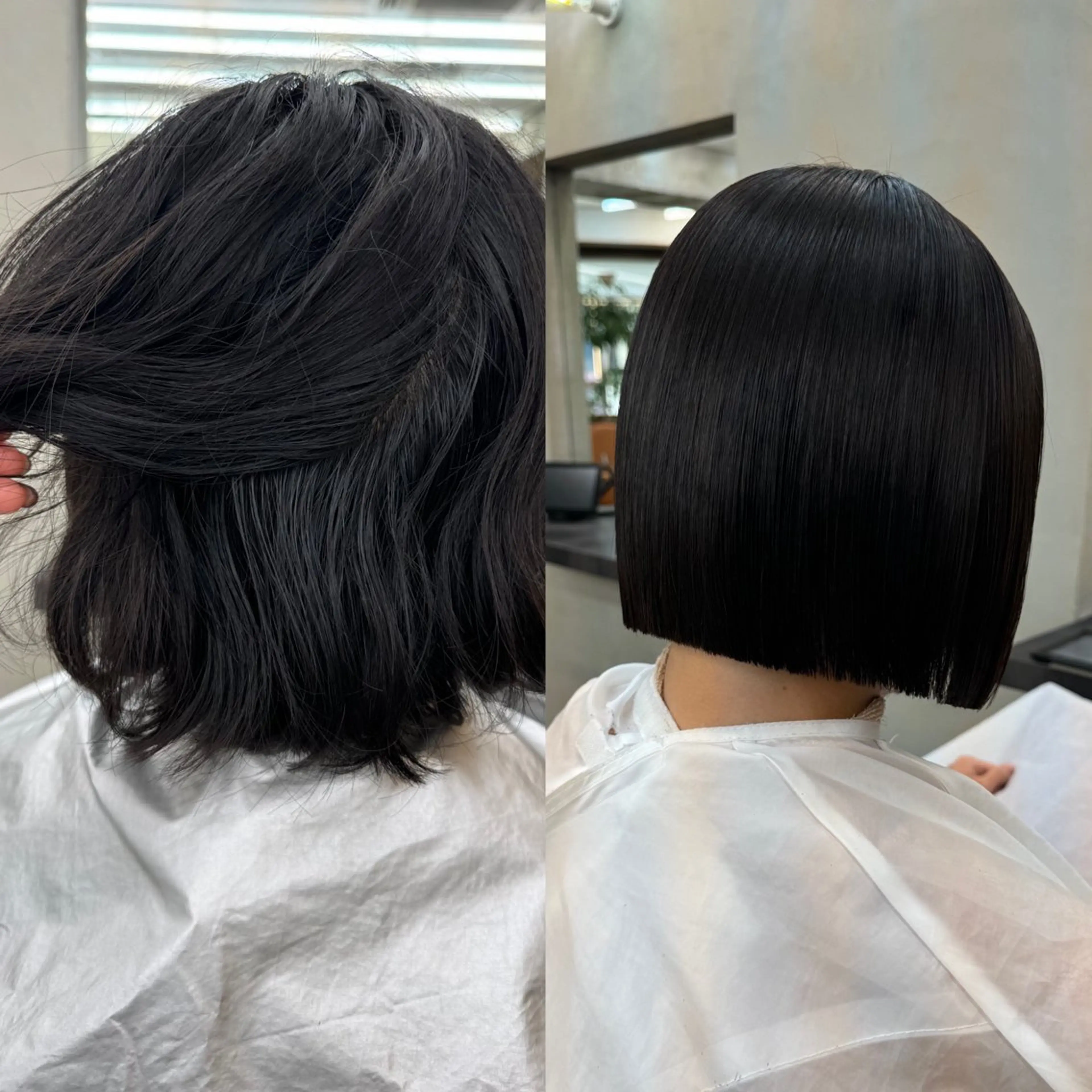 【🌟梅雨時期おすすめ🌟】カット➕縮毛矯正🫧の写真