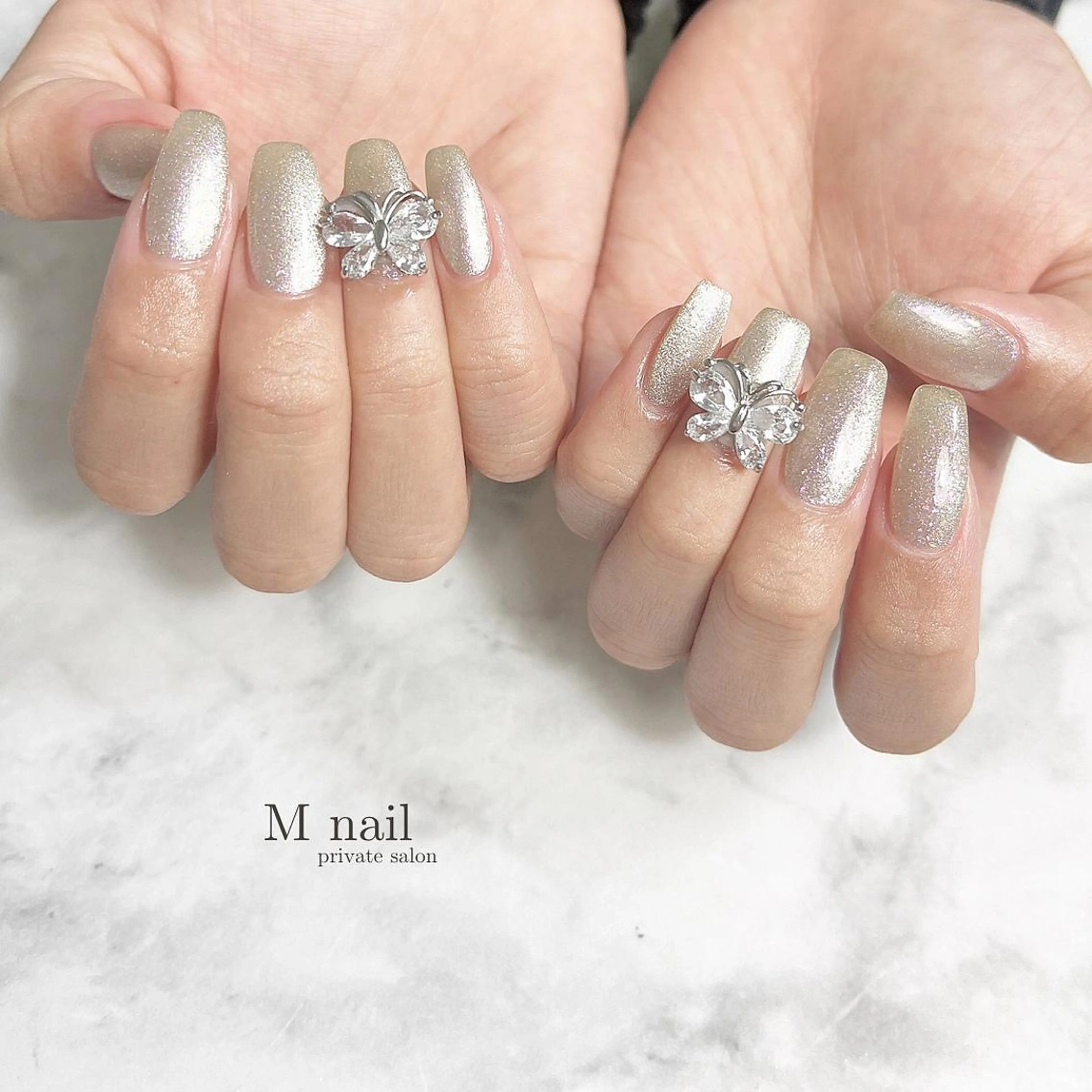 ネイル マグネットネイル ハンドネイル M nailのネイルデザイン