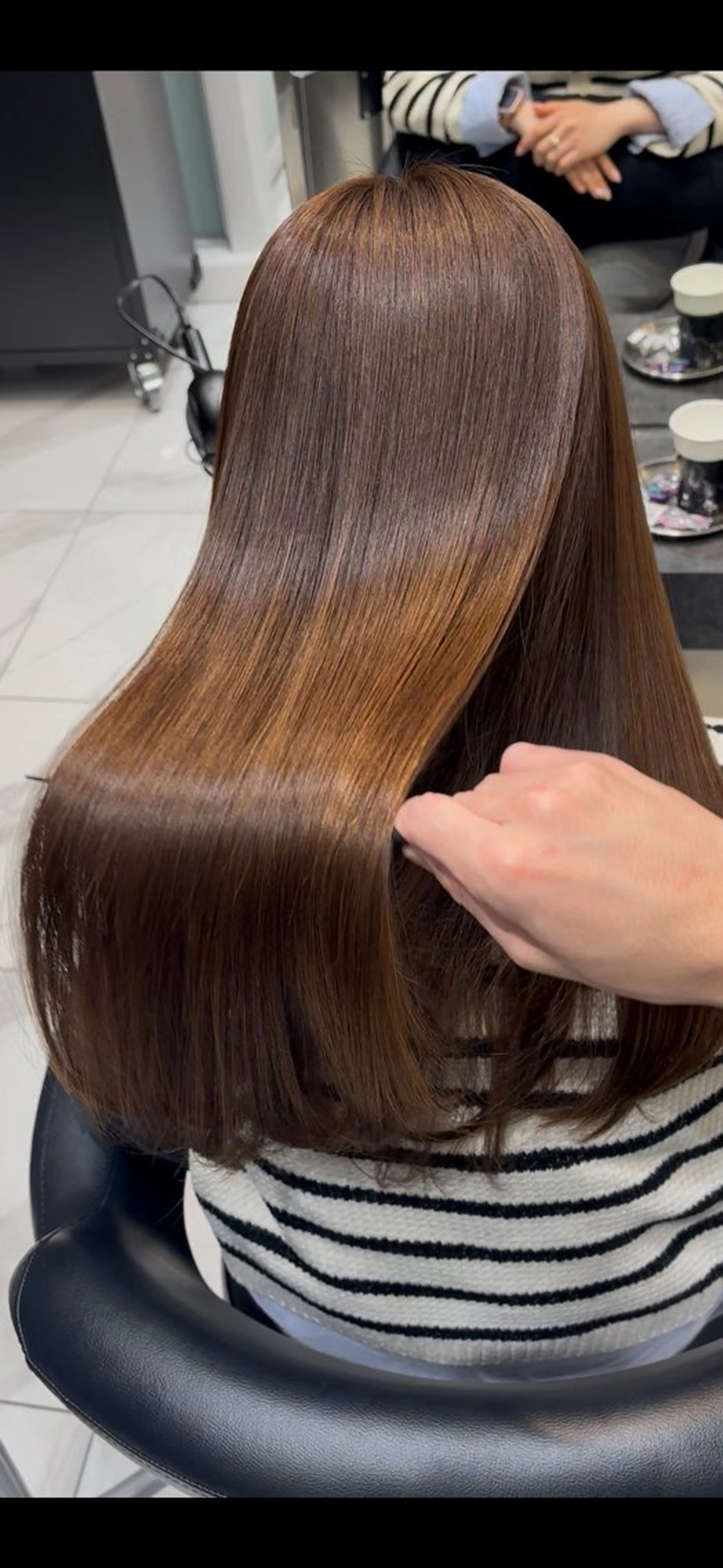 ロング カラー トリートメント ヘアカラー トリートメント oto／透明感カラー /うる艶カラーのヘアスタイル