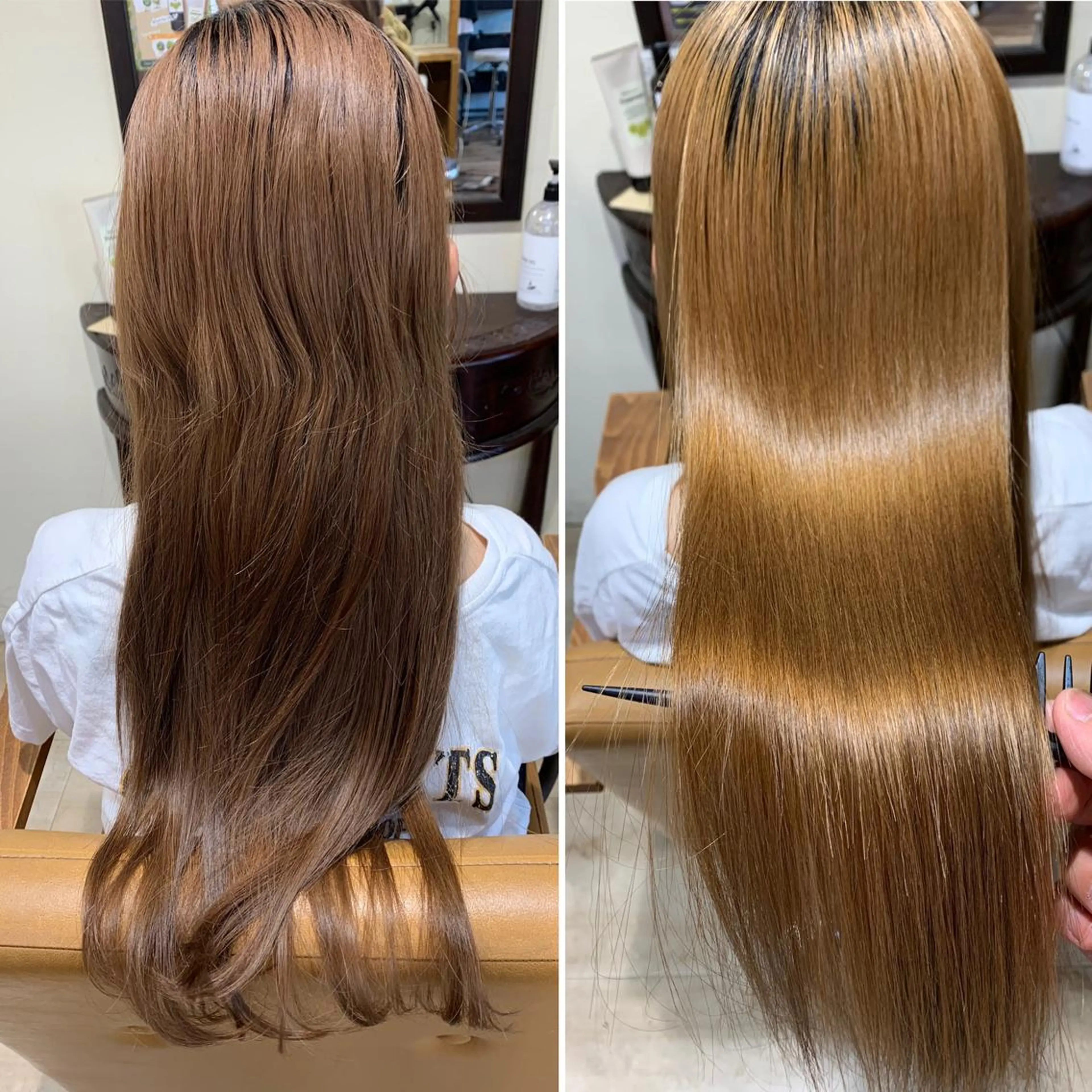 ロング パーマ 縮毛矯正 カット 縮毛矯正 トリートメント 髪質改善/山根勇平 /完全マンツーマンのヘアスタイル