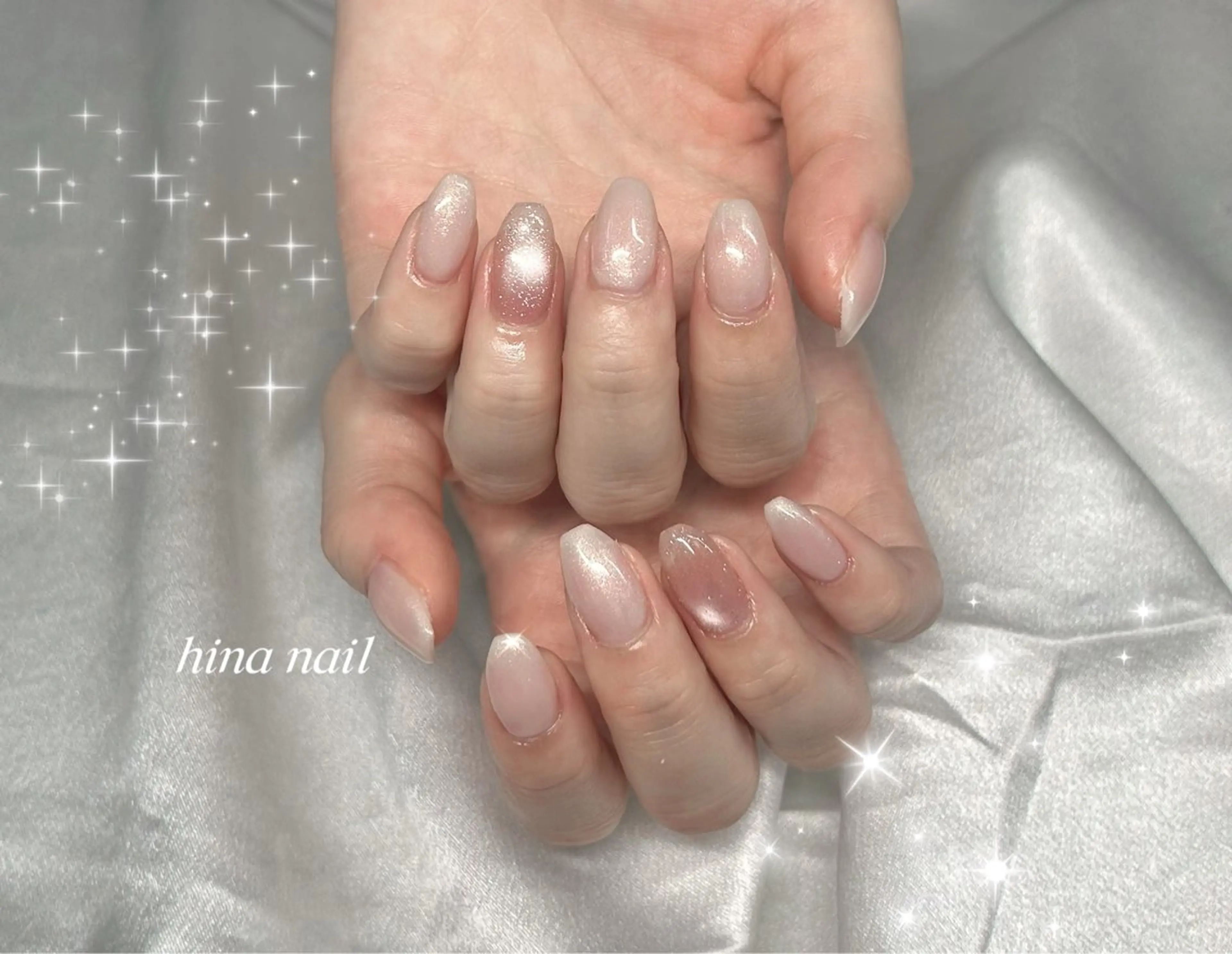 ネイル シンプルネイル ハンドネイル Hina nail 木場のネイルデザイン