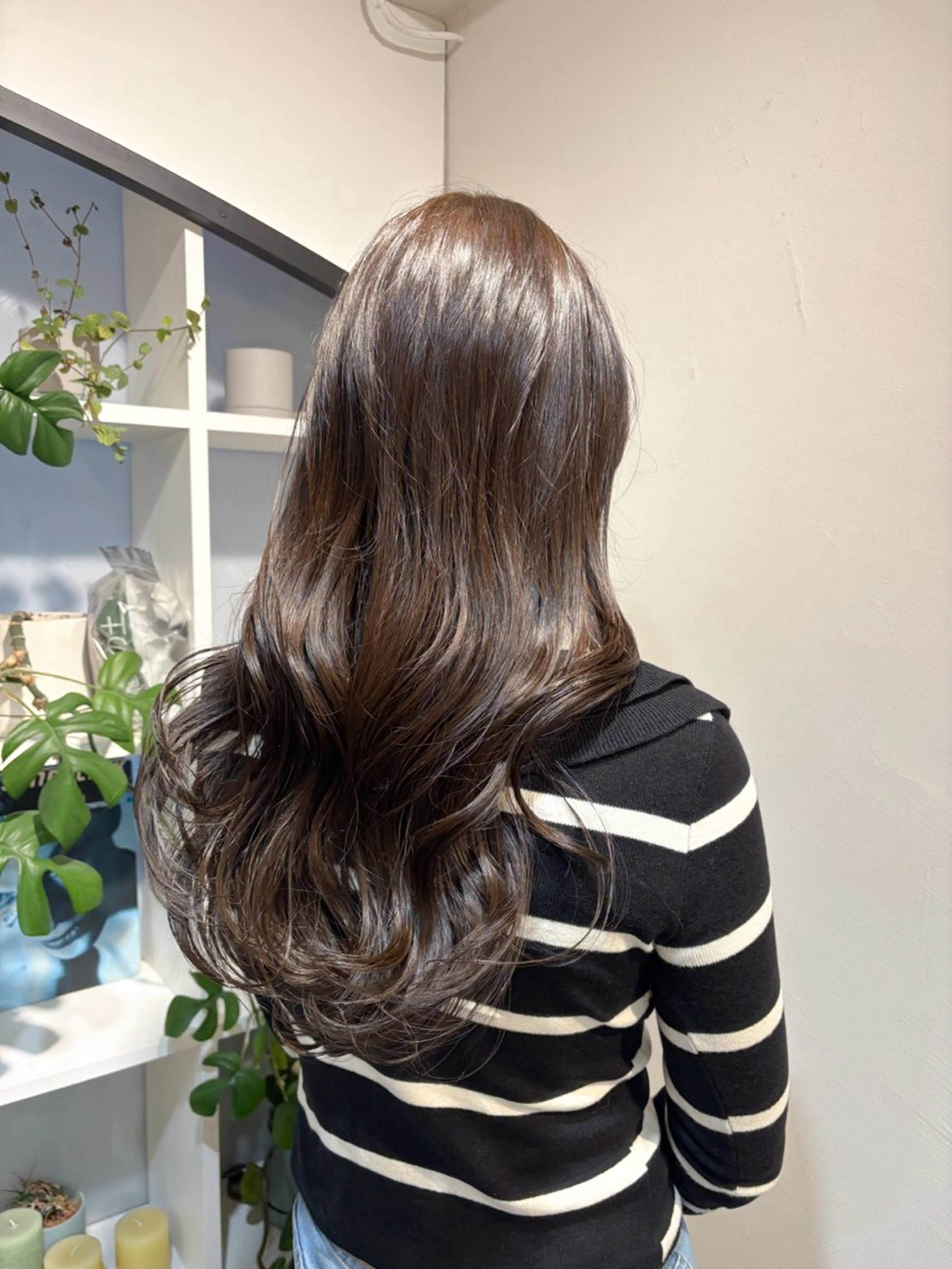 ロング カラー ヘアアレンジ カット ヘアカラー トリートメント アレンジ/新宿 透明感カラー/ヤノのヘアスタイル