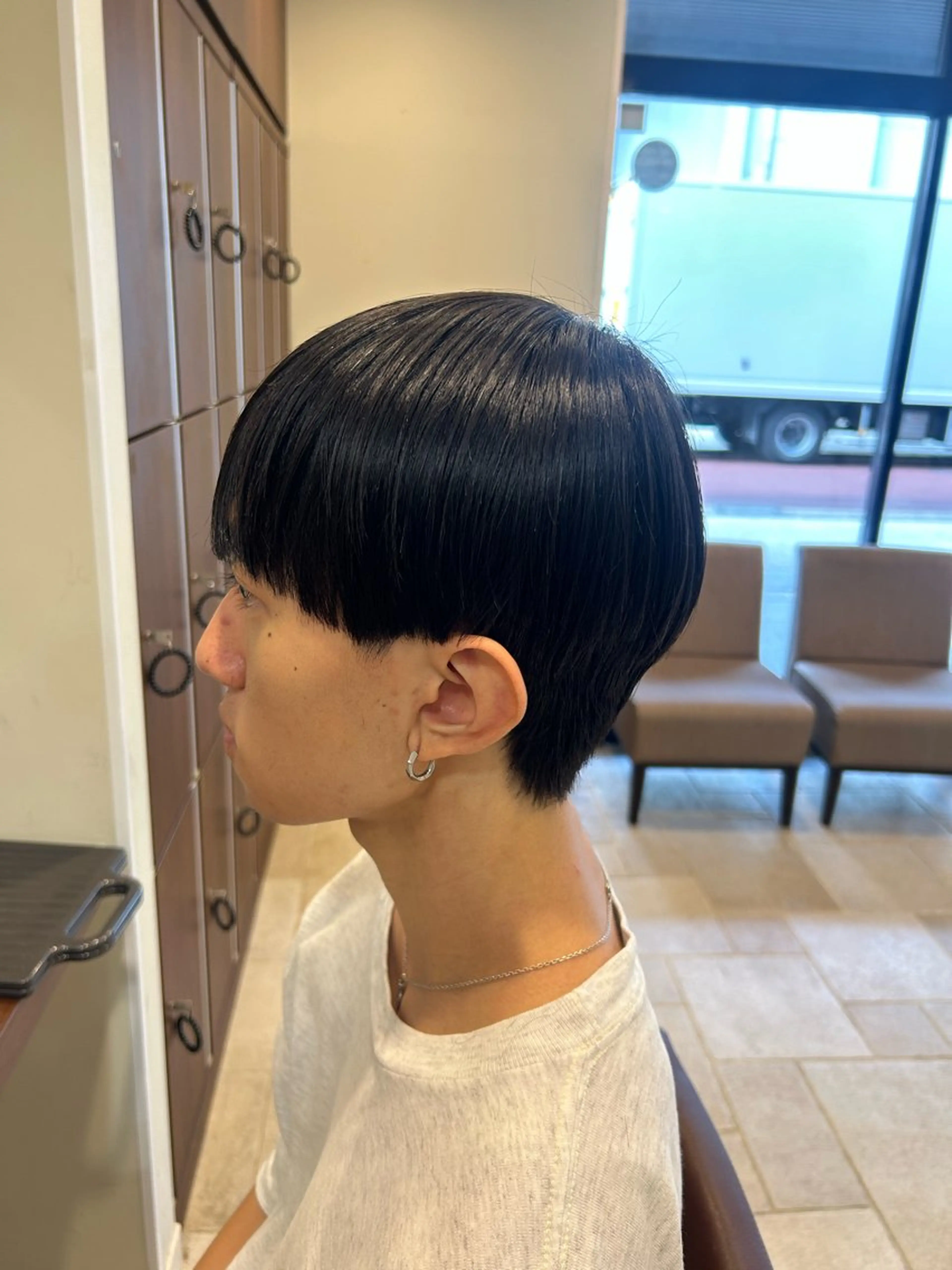 メンズ カット 縮毛矯正 脇野 真琴のヘアスタイル
