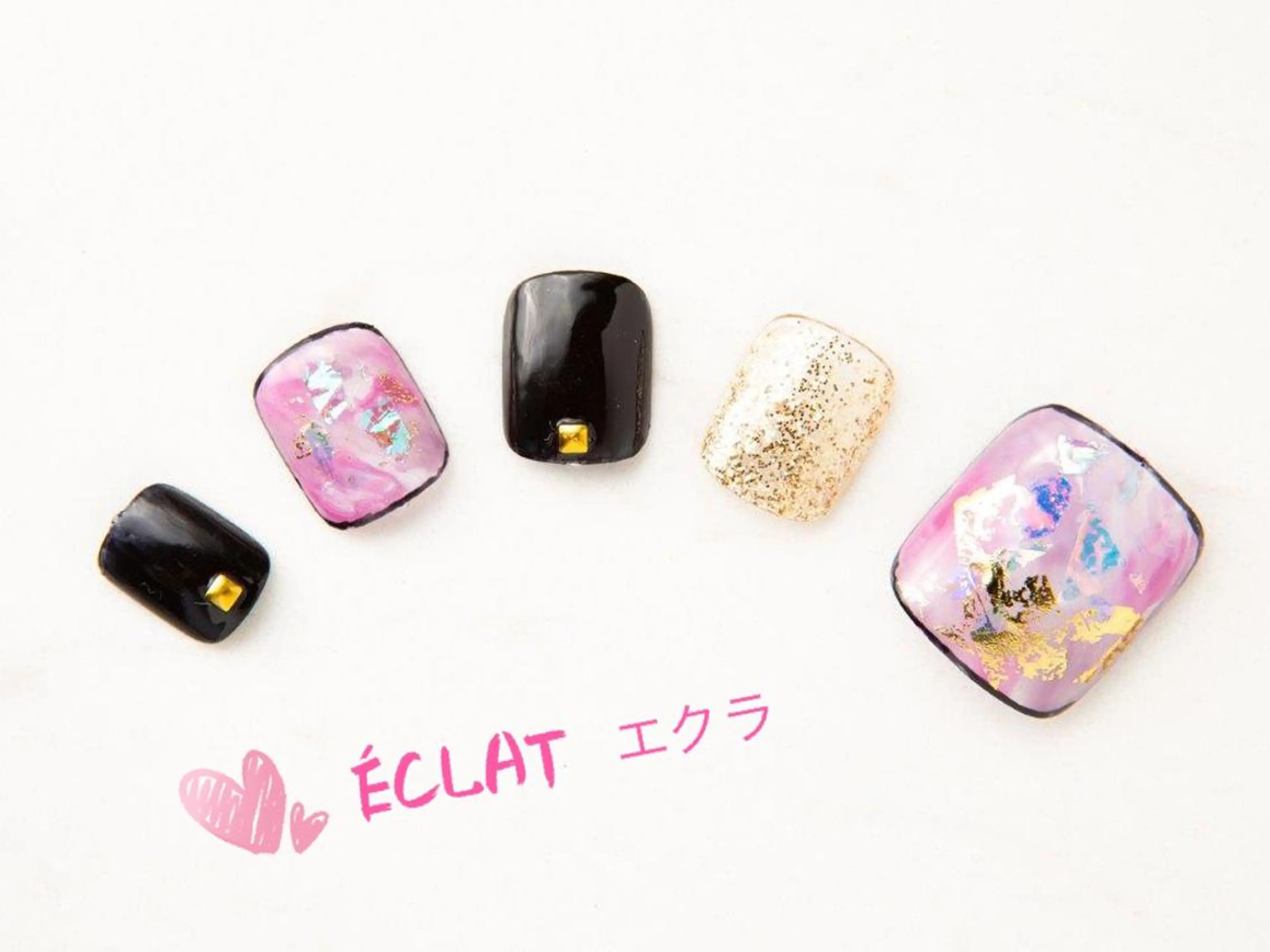 ネイル フットネイル ネイルサロンエクラ 🫧Shizukaのネイルデザイン