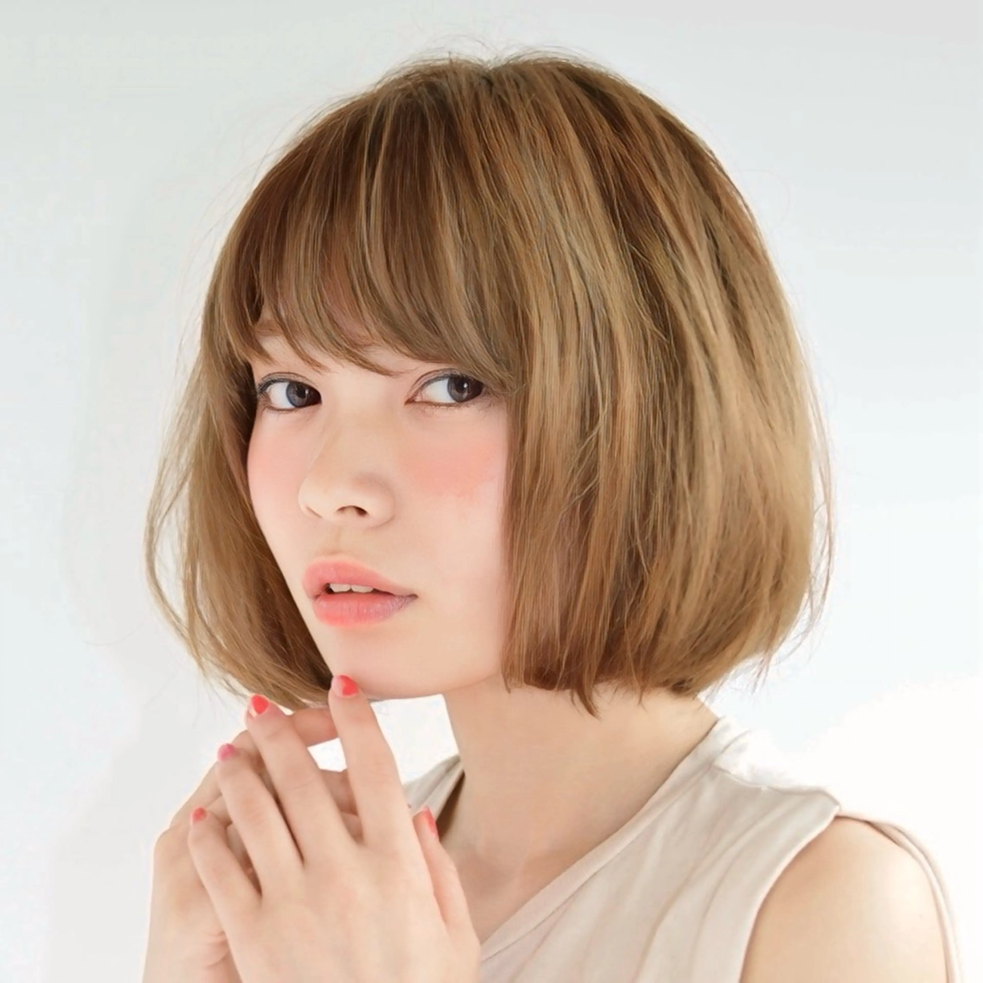 ミディアム ショート/ボブ【二子 玉川】原田憲太のヘアスタイル