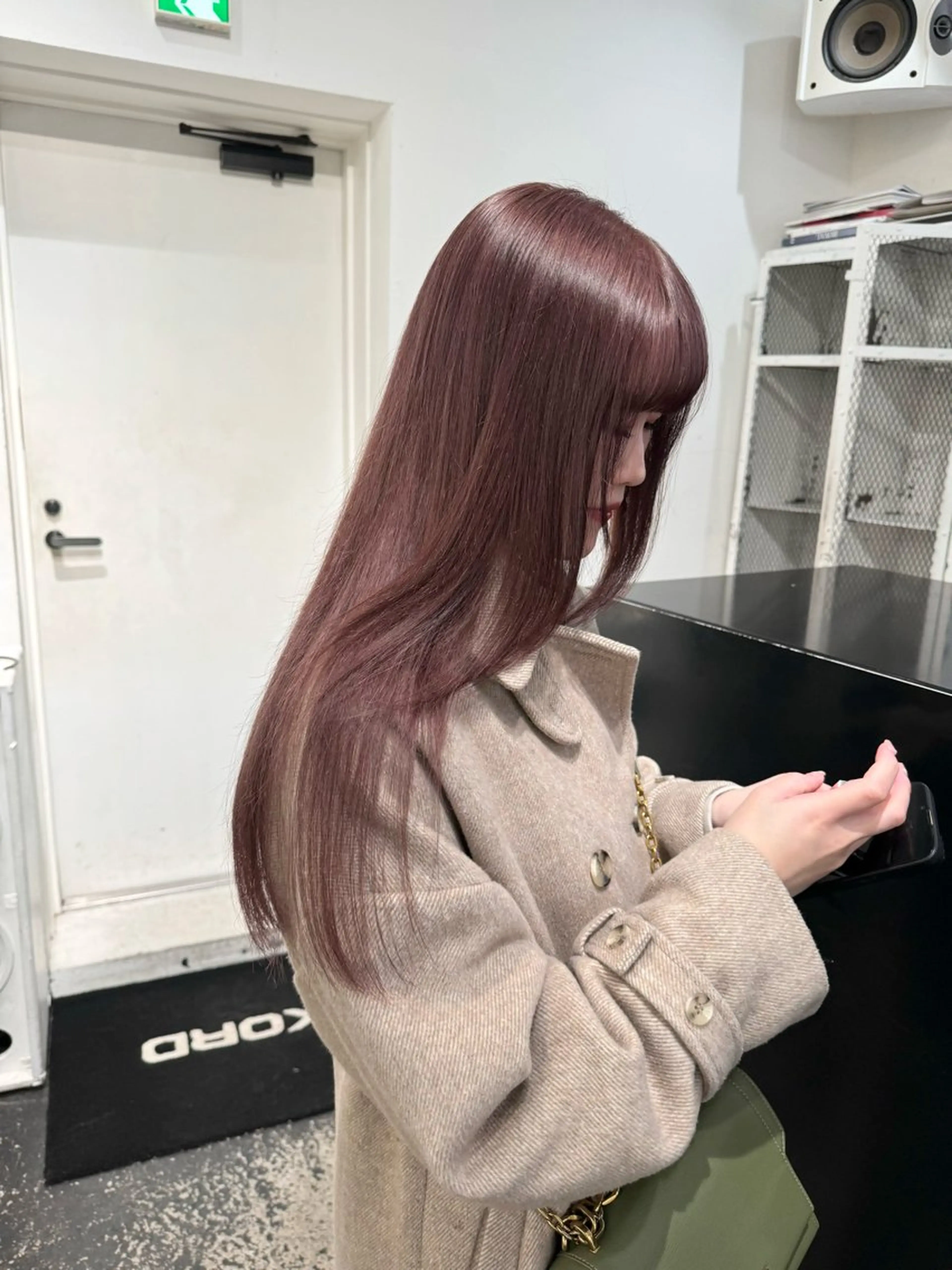 ロング カラー ヘアアレンジ ブリーチ グレージュ ラベンダーカラー ラベンダーグレージュ ラベンダーグレー ヘアカラー トリートメント 艶ハイトーン/ヘア アレンジAYAKAのヘアスタイル